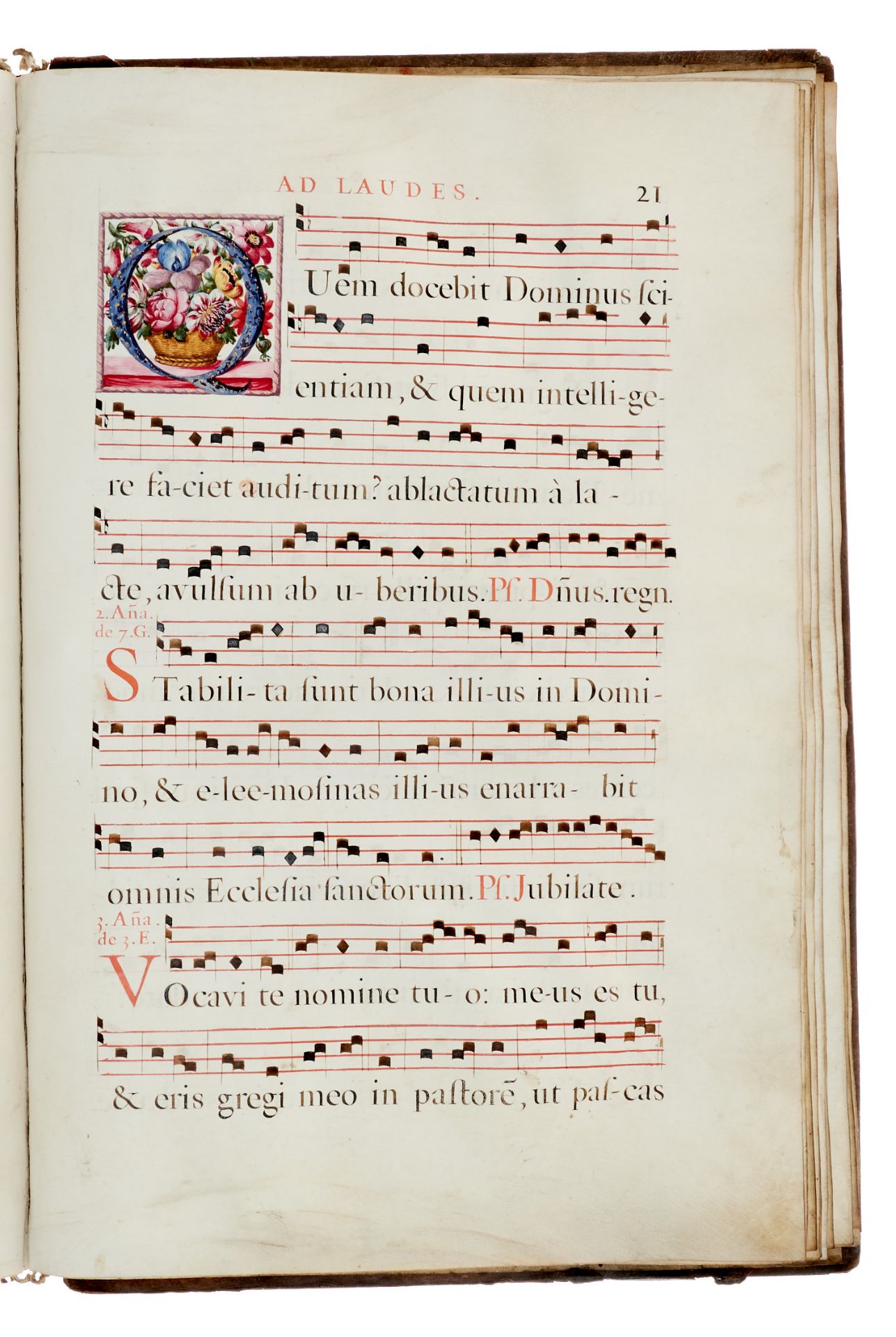 Antiphonar Paris "Officium Sancti Nicolai Mirensis Episc(opi). Scribebat D. Claudius Tissu - Bild 4 aus 7