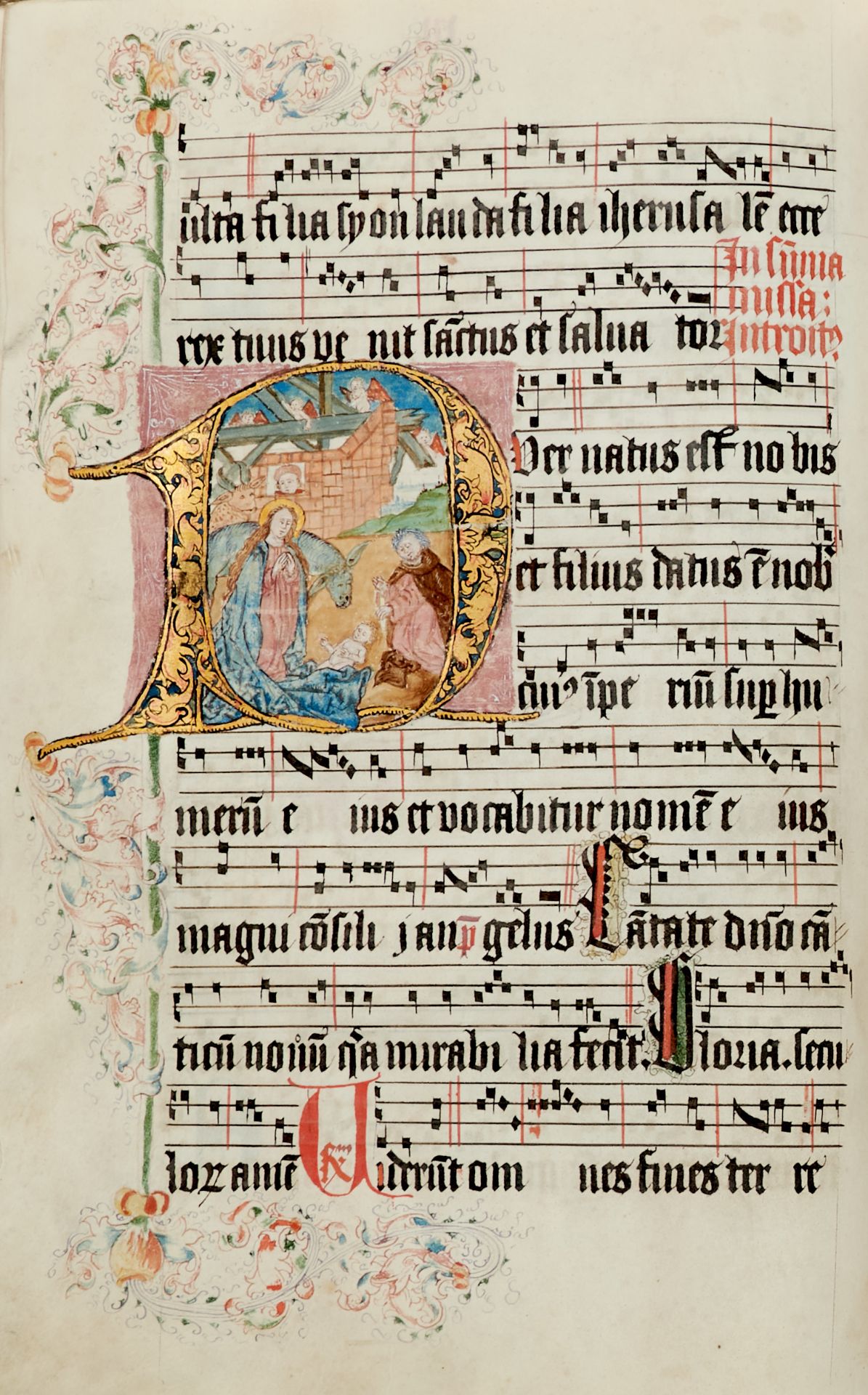 Graduale. Lateinische Handschrift auf Pergament. Wohl Böhmen, dat. 1526. Fol. (ca. 40,5 x 29 cm). - Bild 7 aus 25