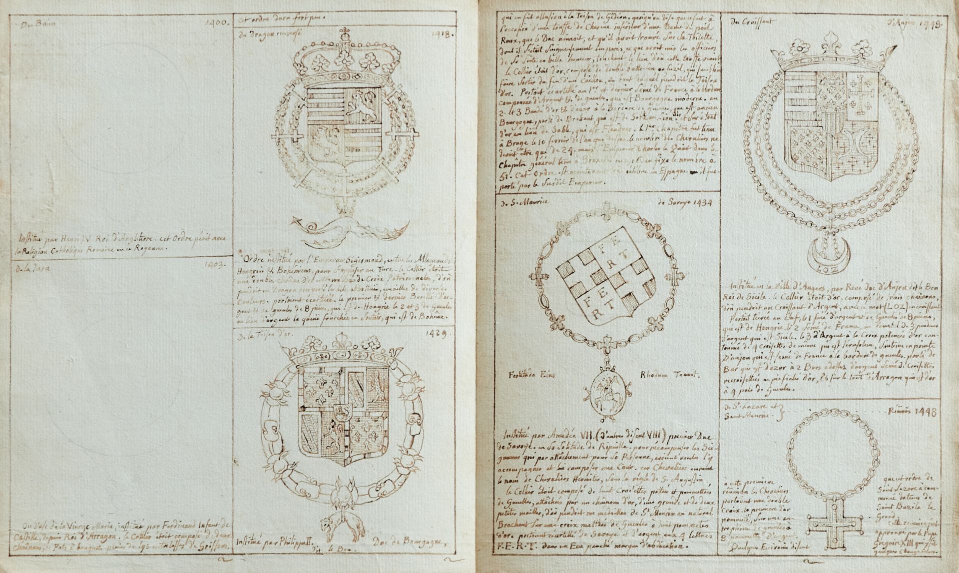 Wappen Medaillen Orden Abhandlung zu Heraldik, Medaillenkunde und Phaleristik. Französische - Bild 6 aus 6