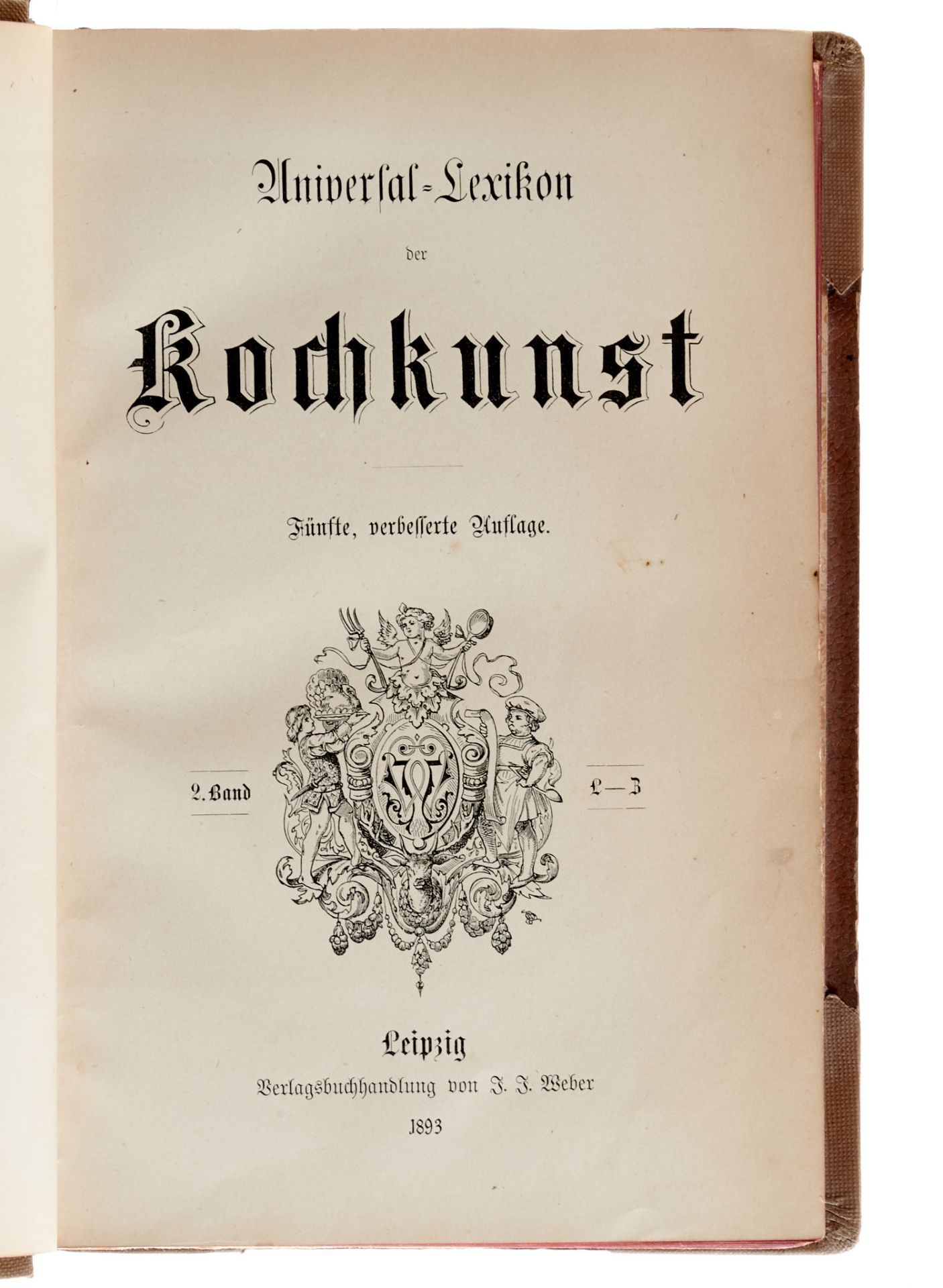 Konvolut - 3 Werke in 5 Bdn. 1809-1893. Verschied. Formate. Verschied. Einbände (außen wie innen mit - Bild 4 aus 4