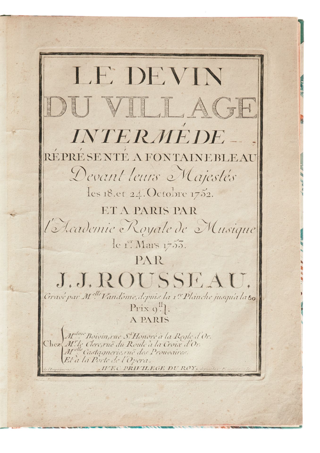 Rousseau, J. J., - Image 2 of 3
