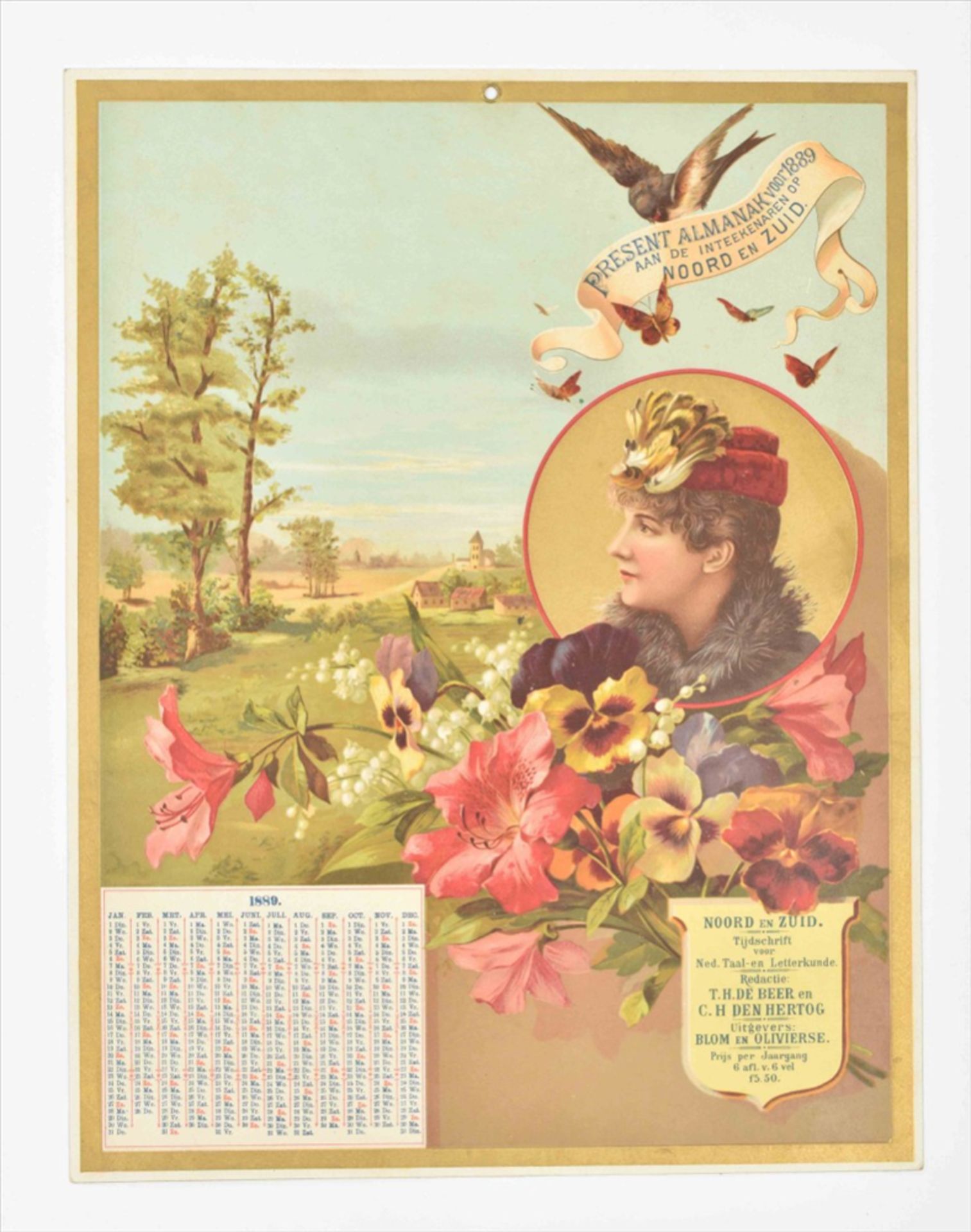 Six posters: (1) "Johann Froescheis Lyra Potlooden Fabriek - Bild 4 aus 6