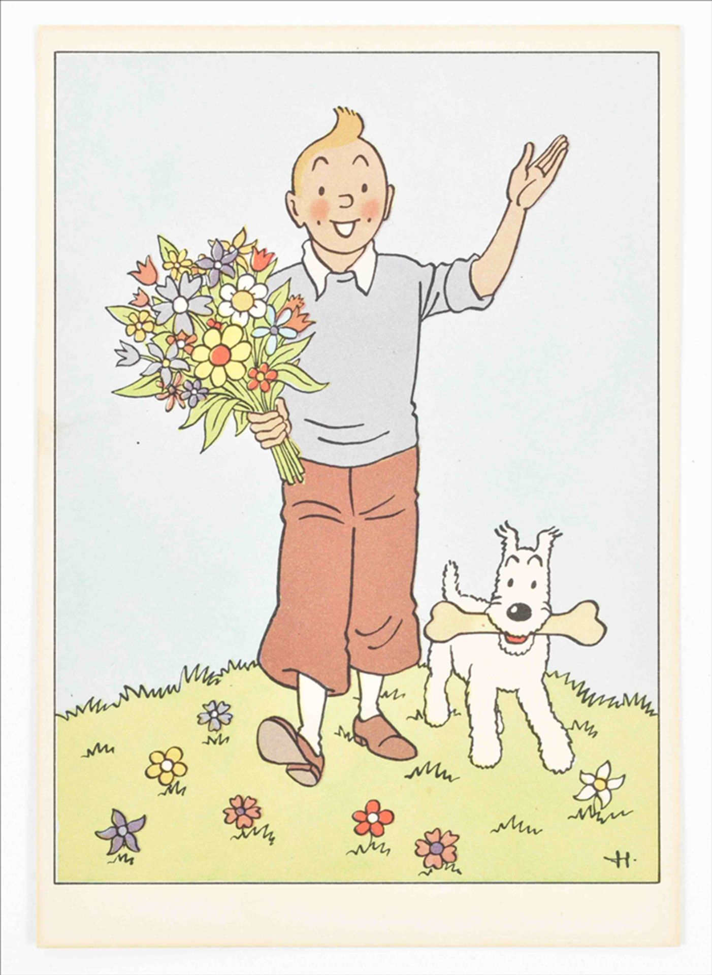 Hergé. Bucheronnage - Image 9 of 10