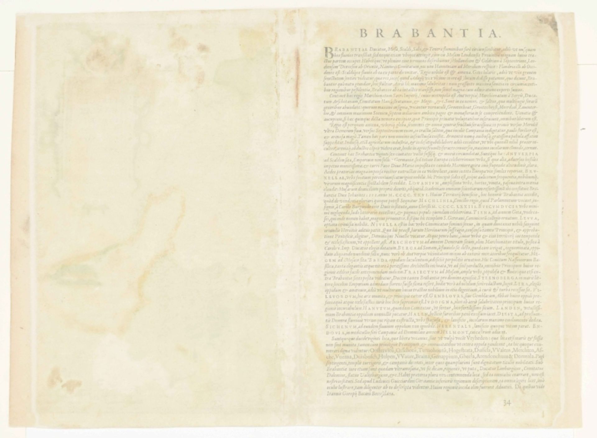 [Brabant] Ortelius. Brabantiae, - Bild 5 aus 5