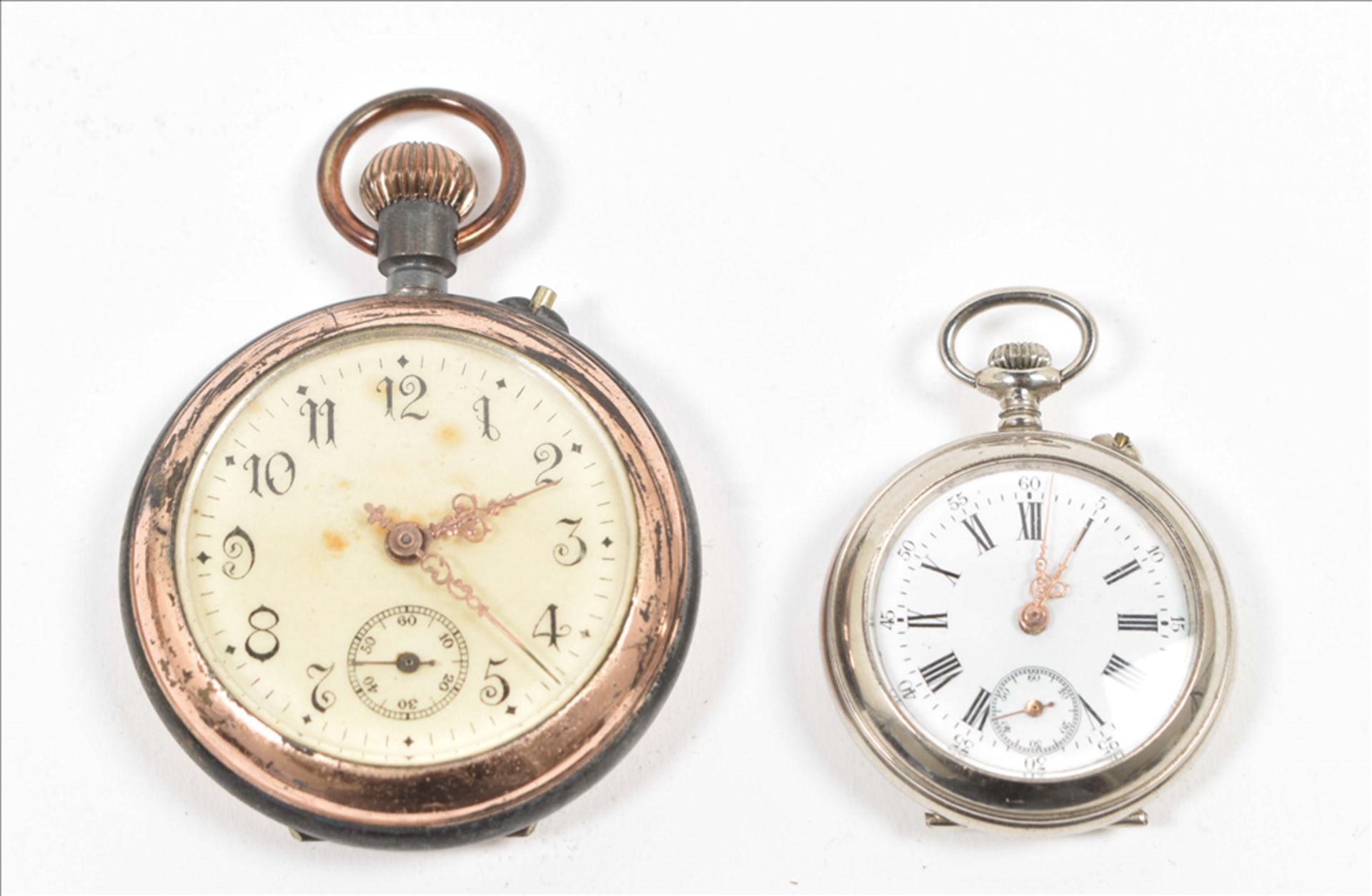 Five silver pocket watches - Image 7 of 7