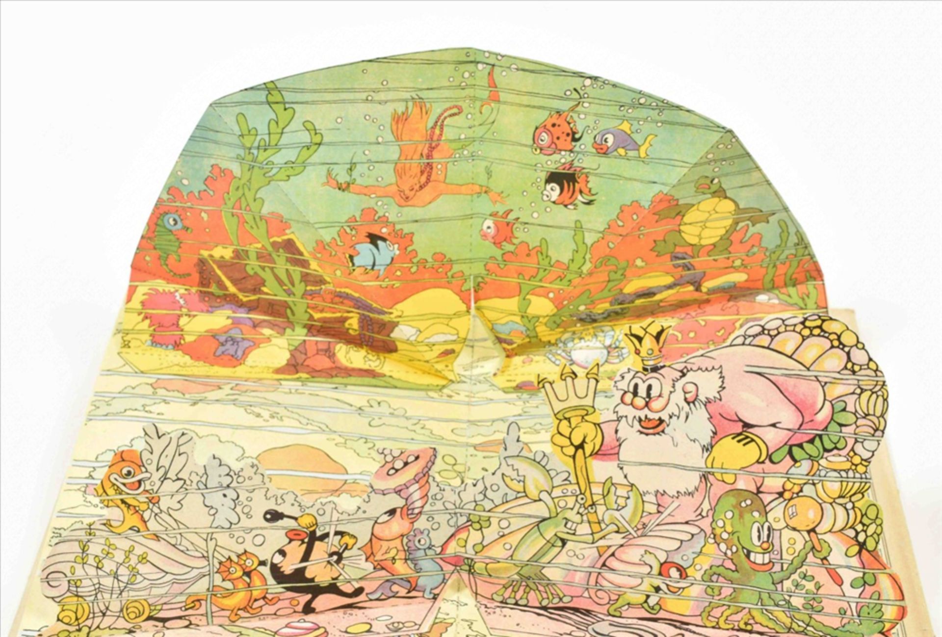 [Pop-up books. Disney] Walt Disney. Die Waldmännlein und König Neptun - Bild 2 aus 10