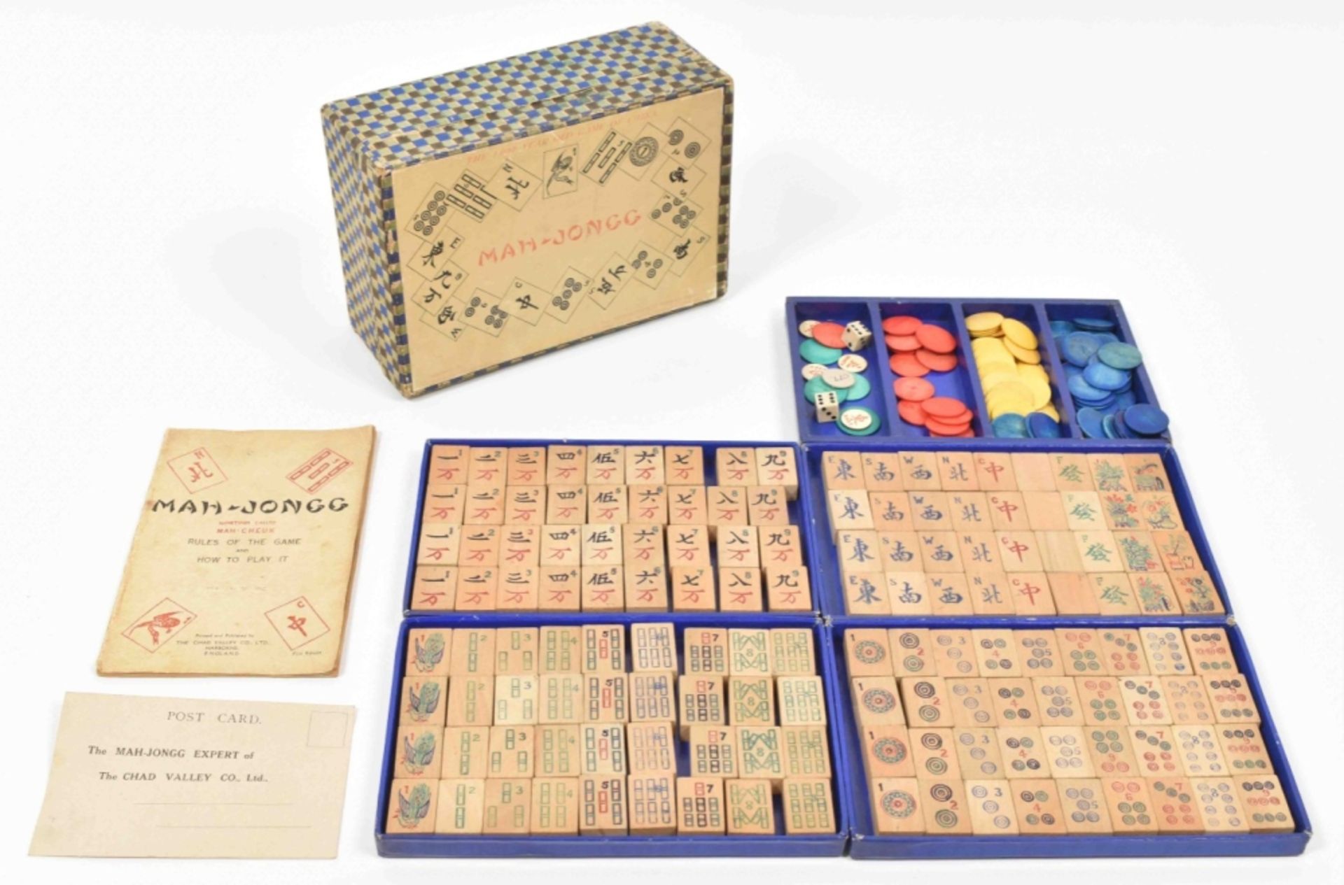 [China. Mah Jong] Three early 20th century Mah Jong sets - Bild 2 aus 4