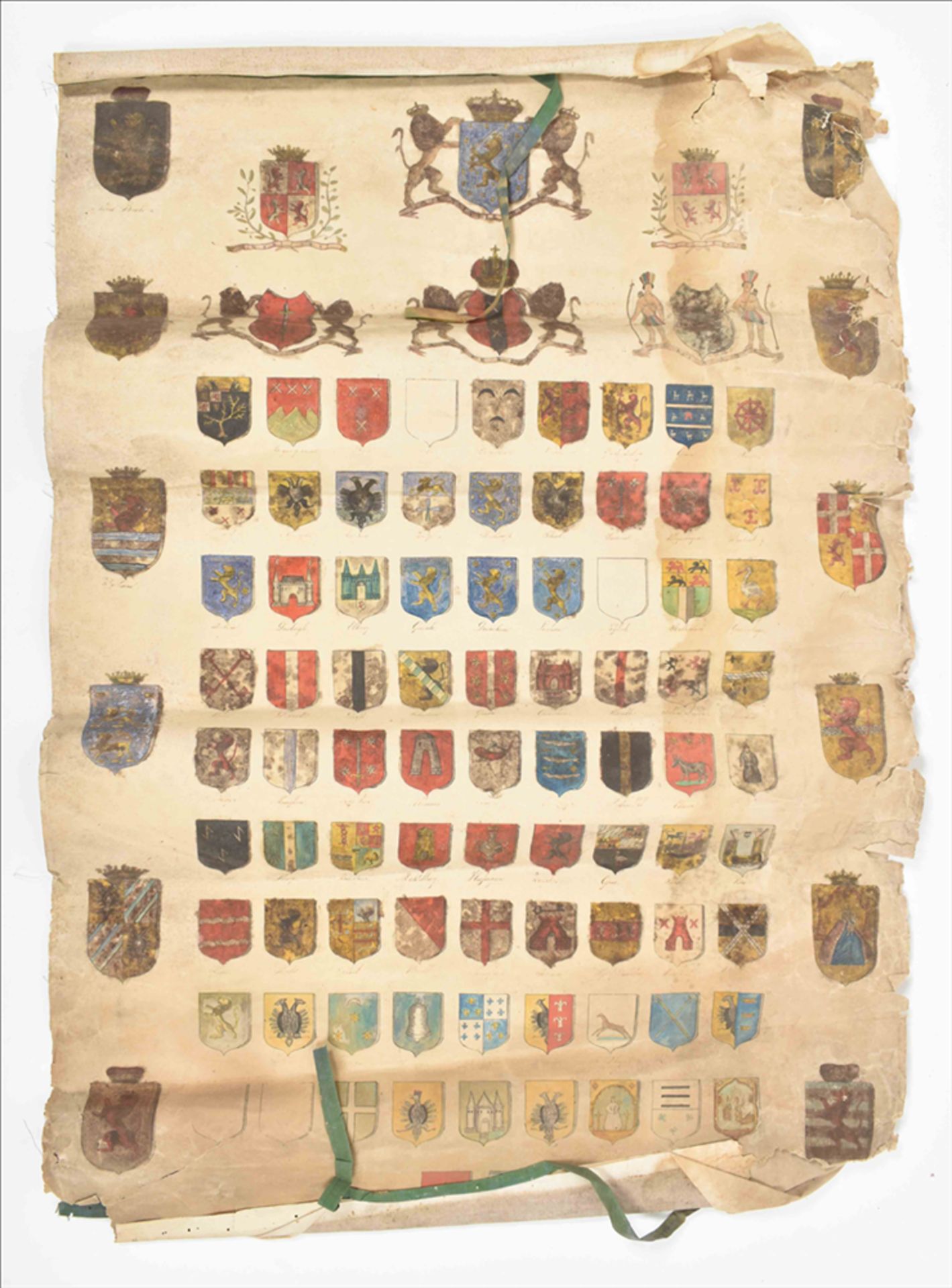 [Genealogy. Heraldry] Collection of over 300 sheets - Bild 3 aus 10