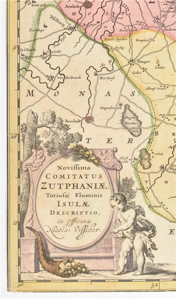 [Gelderland] Nicolas Visscher, a.o. Eight Gelderland maps - Image 7 of 9