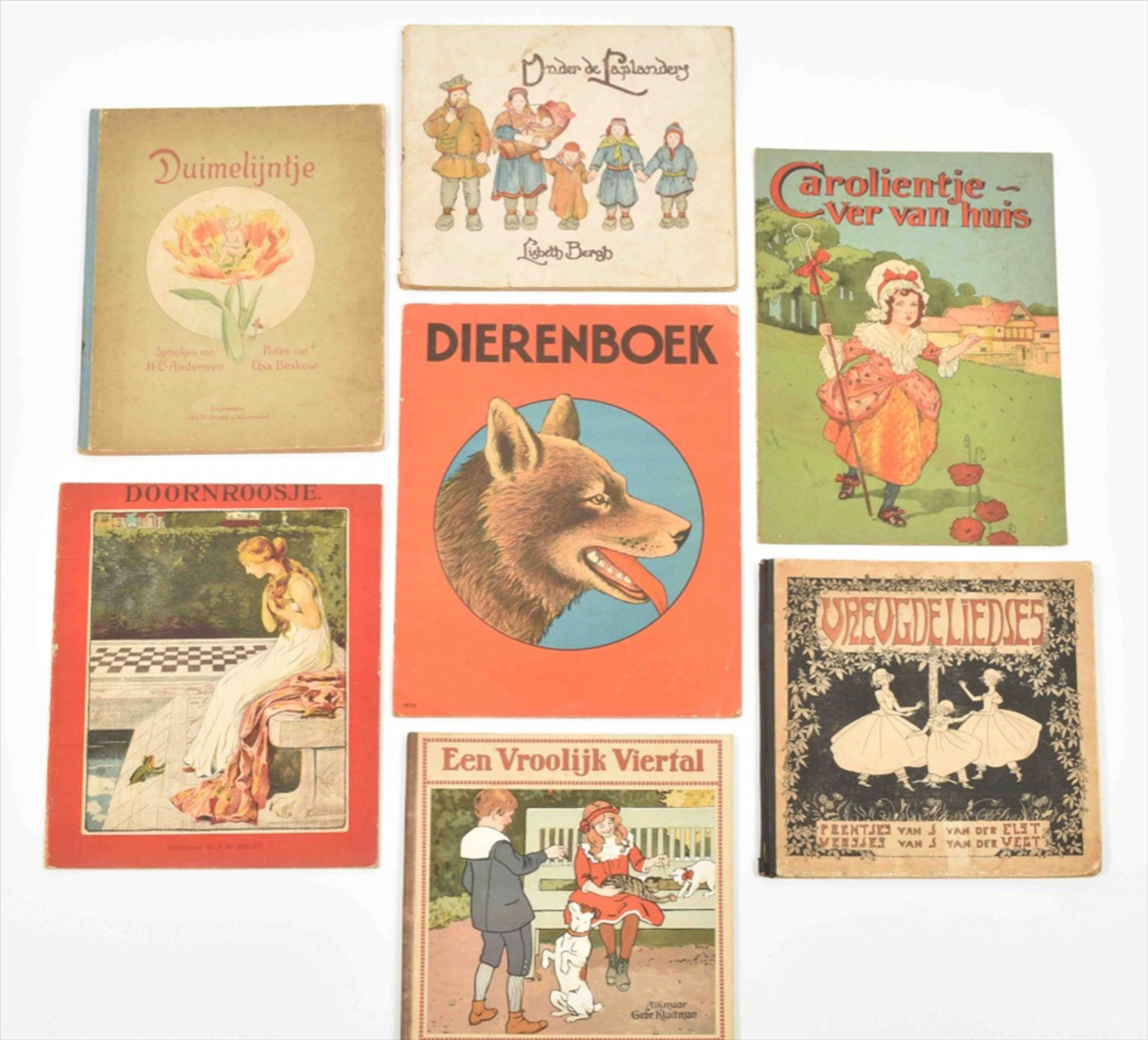 Fifteen early 20th century Dutch children's picture books: (1-2) Two works ills. by Phyllis Cooper - Bild 8 aus 16