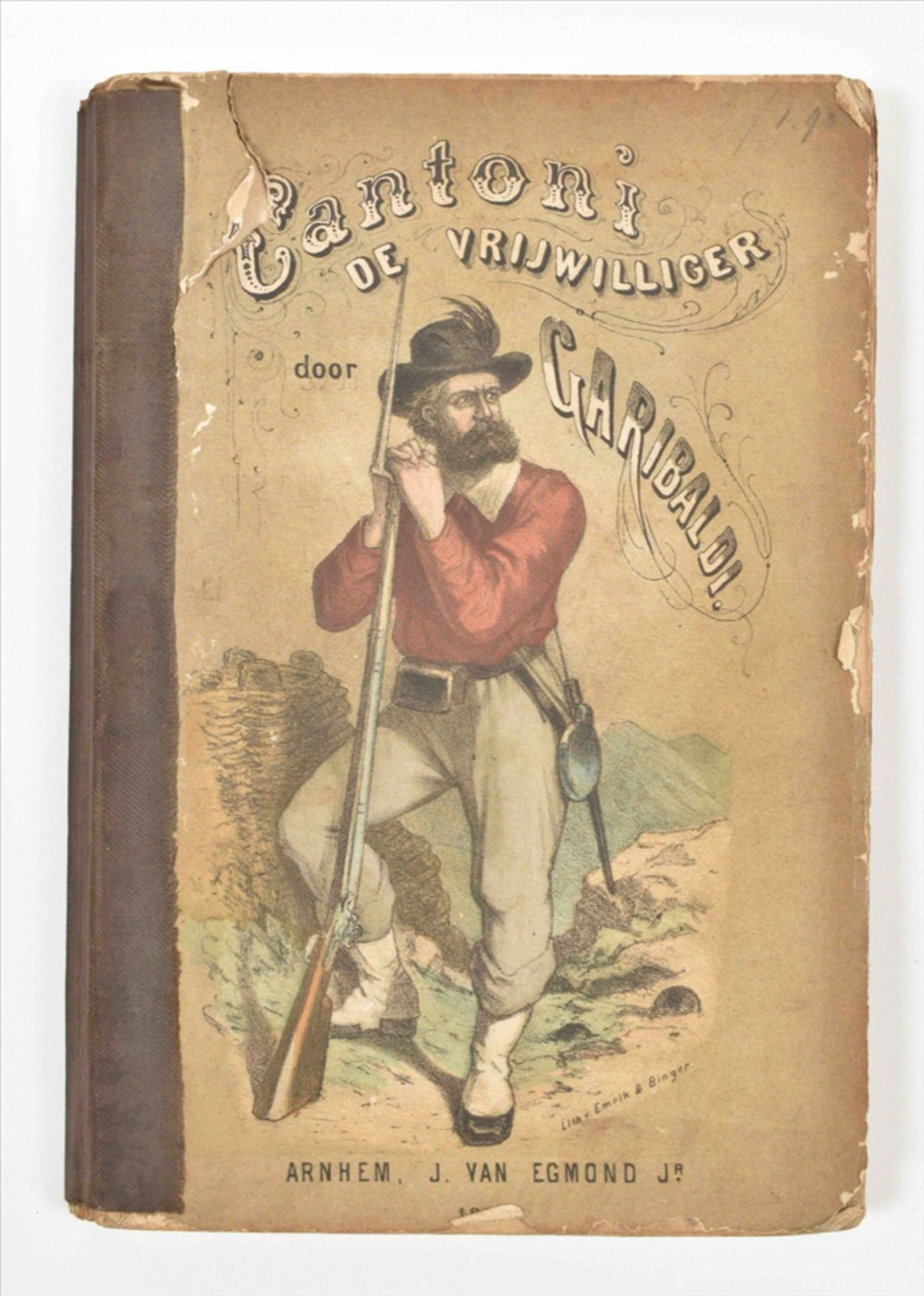 [Italian literature] Giuseppe Garibaldi. Cantoni de vrijwilliger