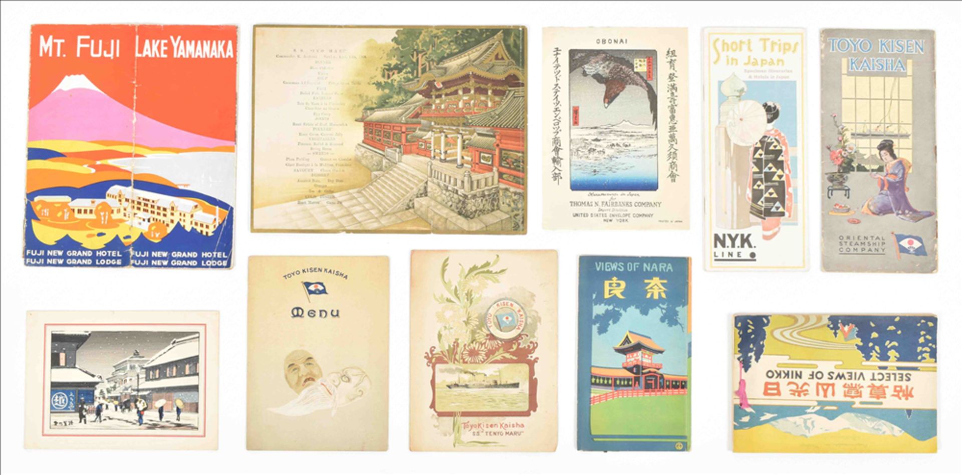 [Japan] 41 travel brochures and ephemera - Bild 2 aus 8