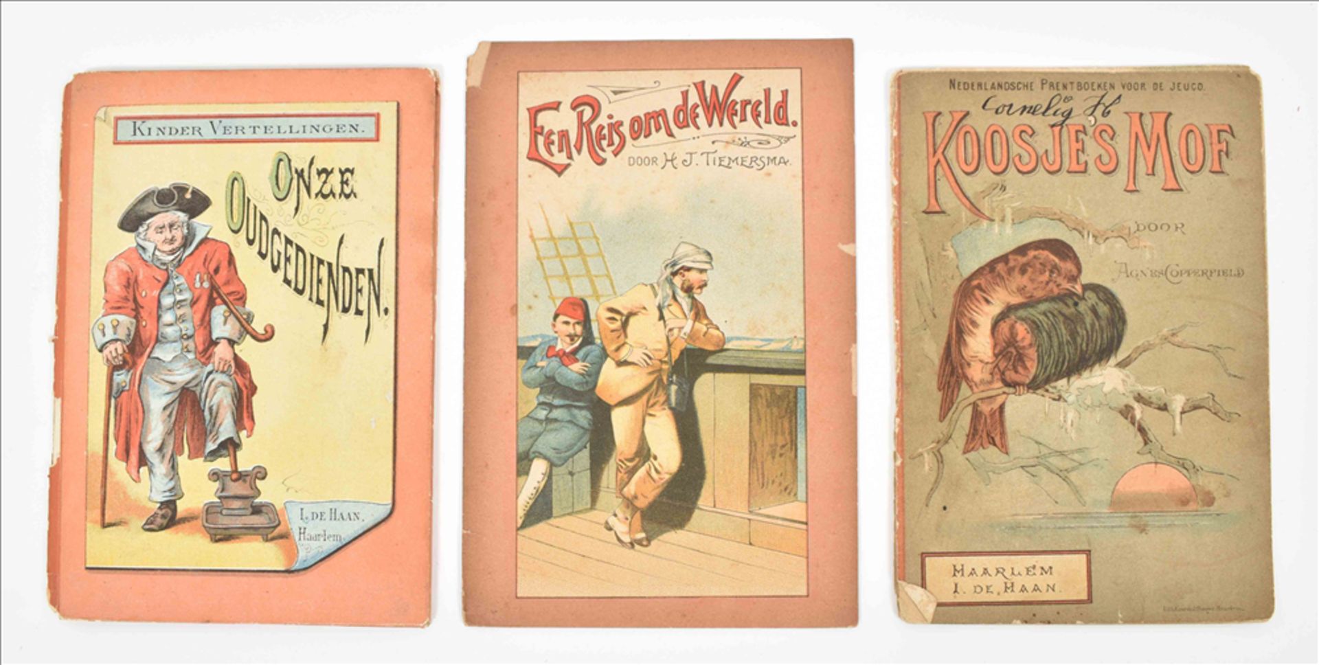 [Black interest] Fourteen late 19th century Dutch children's books: (1) Tien kleine nikkertjes - Image 4 of 16