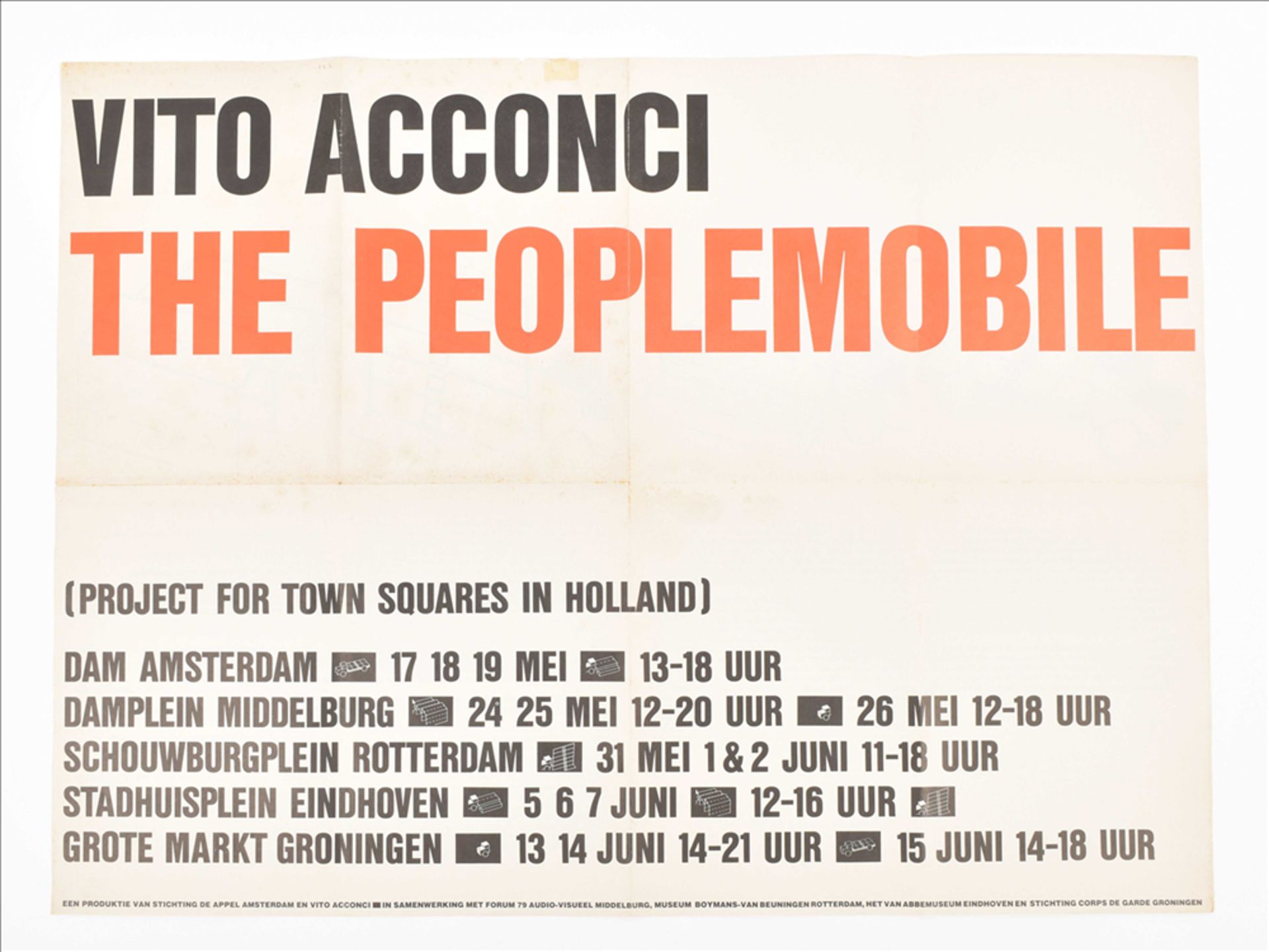 De Appel Amsterdam, flyers and posters - Bild 2 aus 10