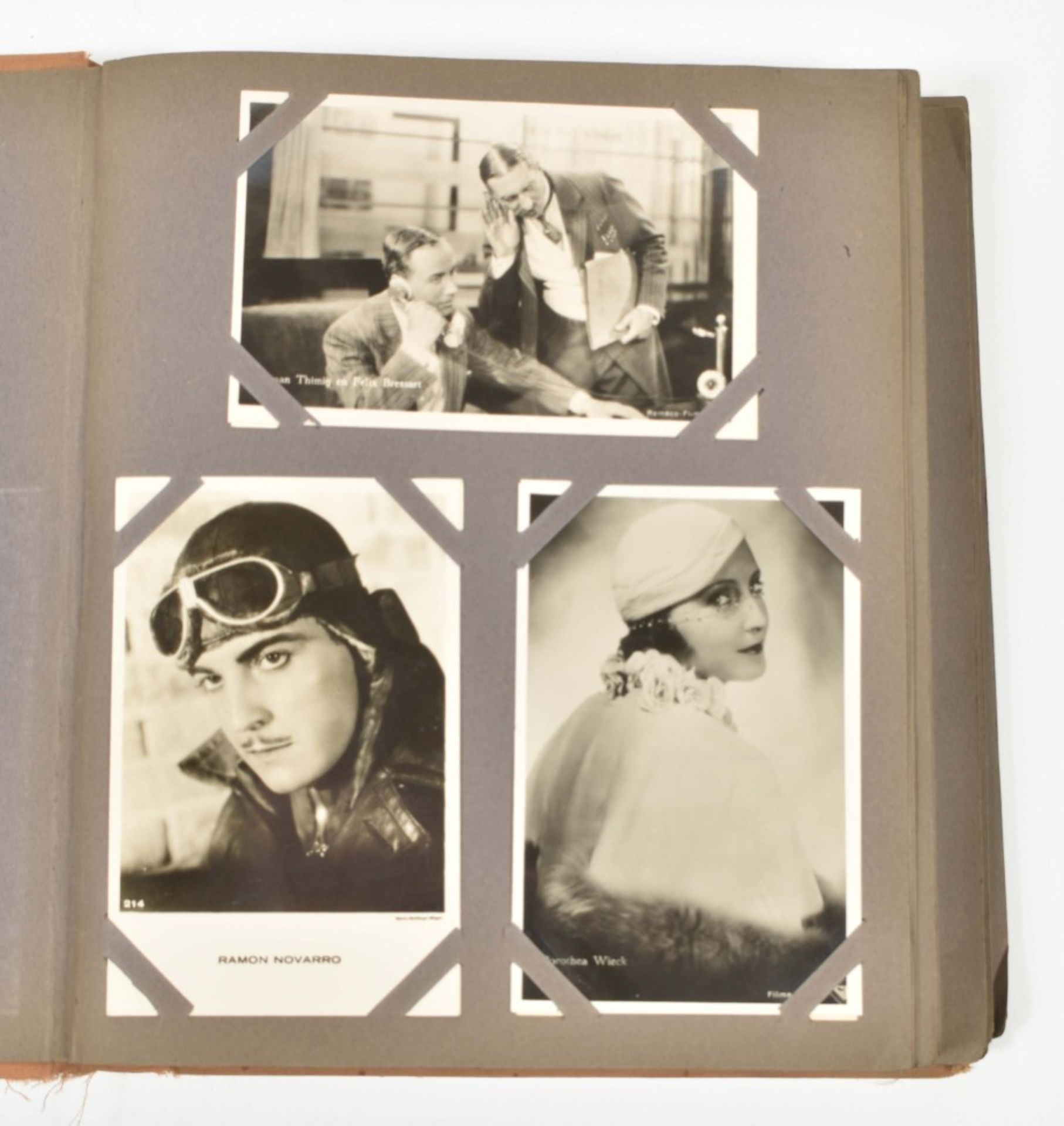 [Film] Two picture postcard albums of early 20th century actors and actresses - Bild 5 aus 8