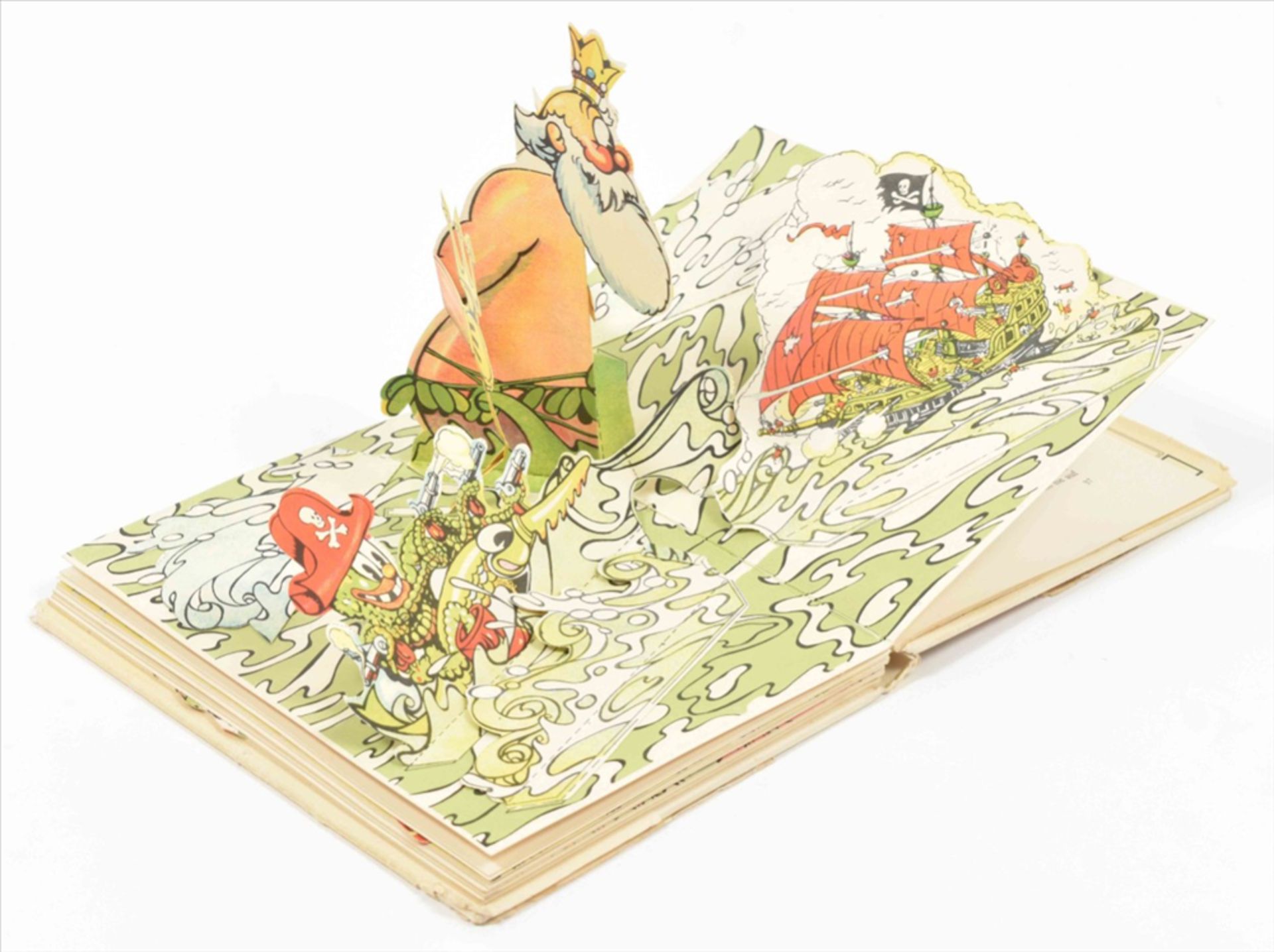 [Pop-up books. Disney] Walt Disney. Die Waldmännlein und König Neptun