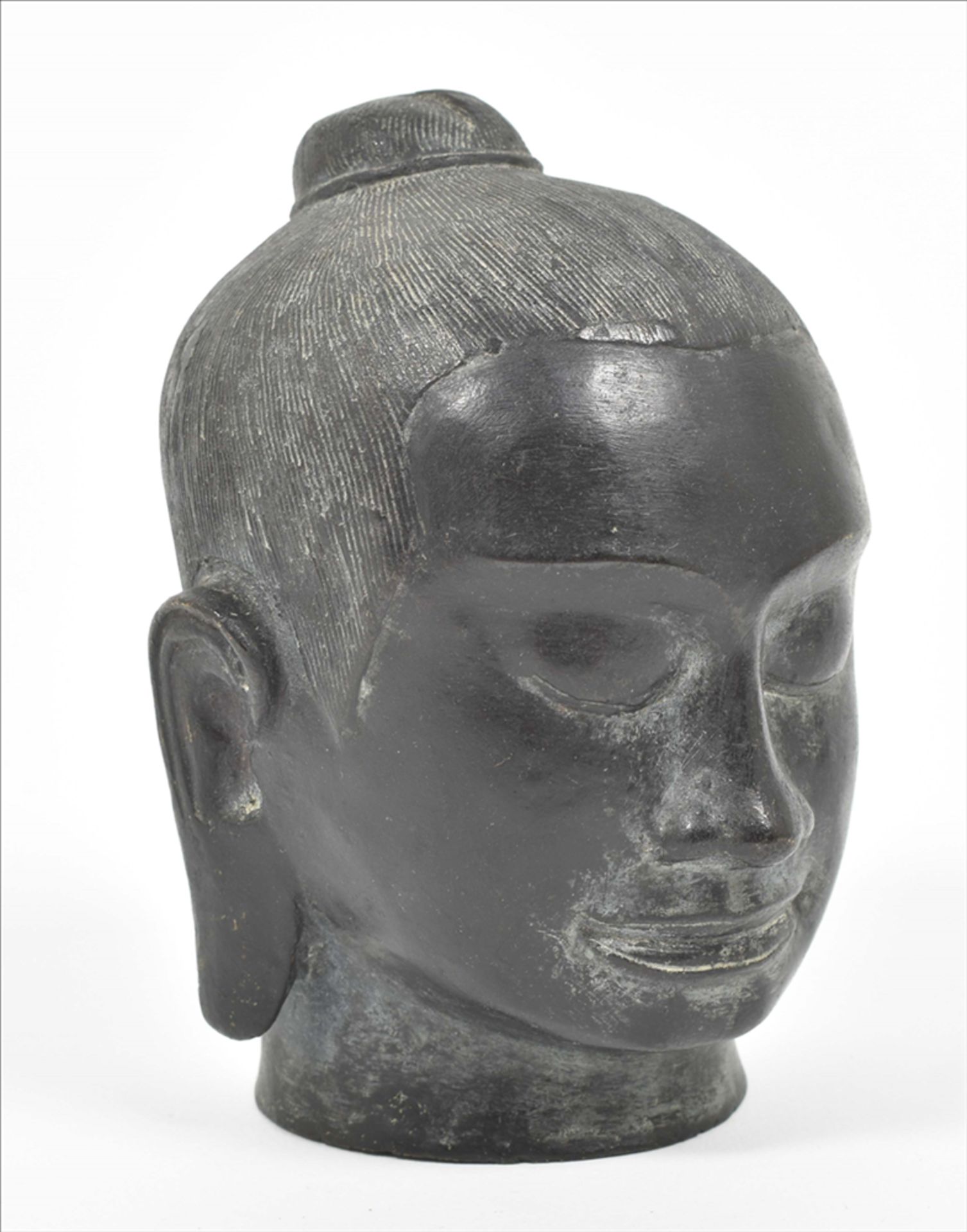 Head of the Khmer king Jayavarman VII - Bild 2 aus 5