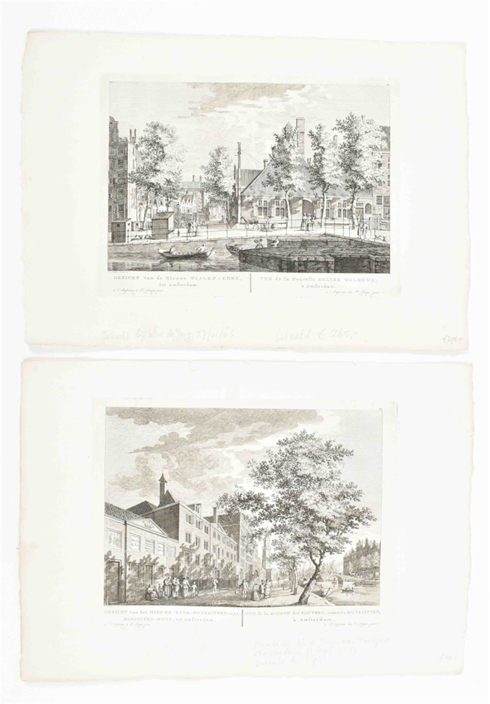 29 views from the Atlas of P. Fouquet Jr. - Image 4 of 10