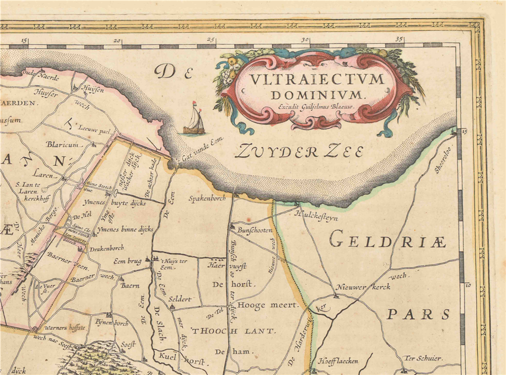 [Utrecht. Province] Two maps: (1) Ultraiectum Dominium - Image 7 of 10