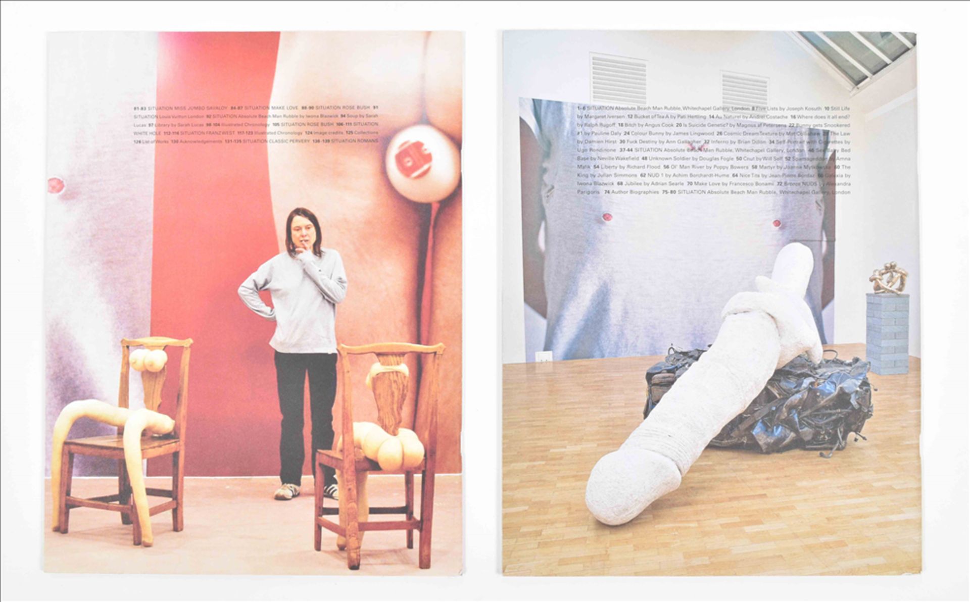 Sarah Lucas, two artists' publications - Image 3 of 8