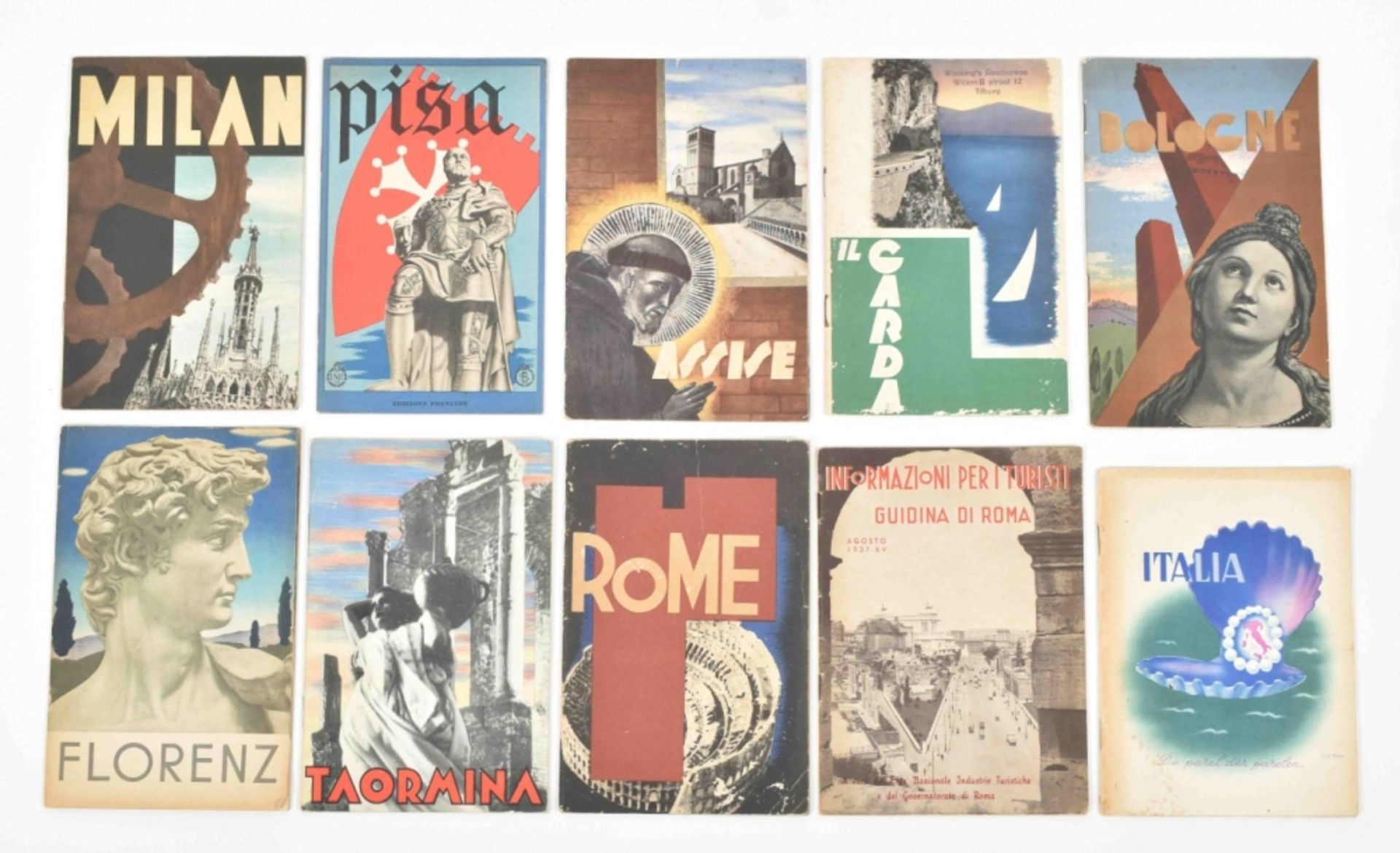 [Italy] 48 travel brochures, postcard books and photo booklets - Bild 9 aus 10