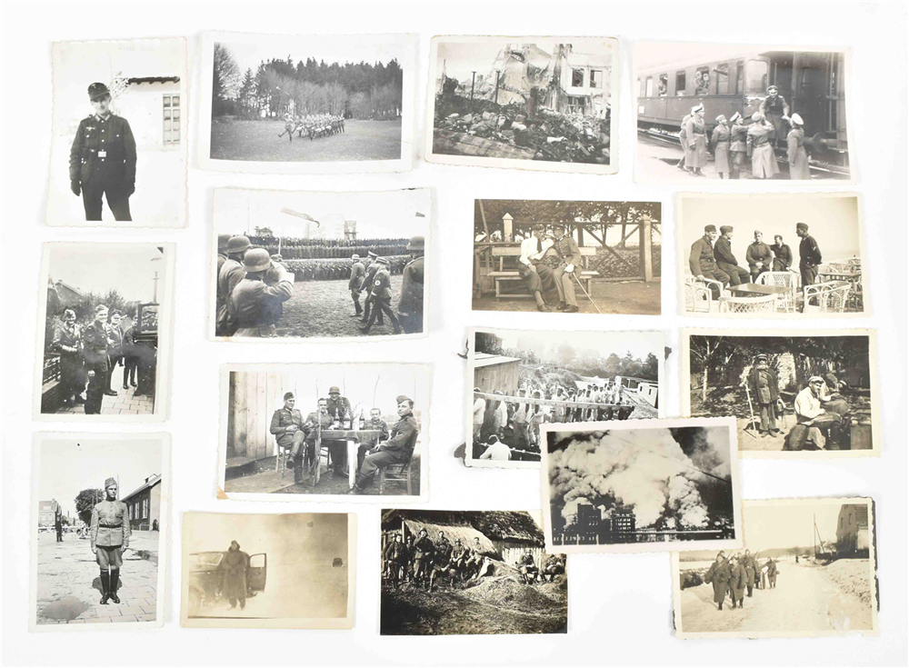 Collection of hundreds of loose WWII photographs - Image 2 of 10