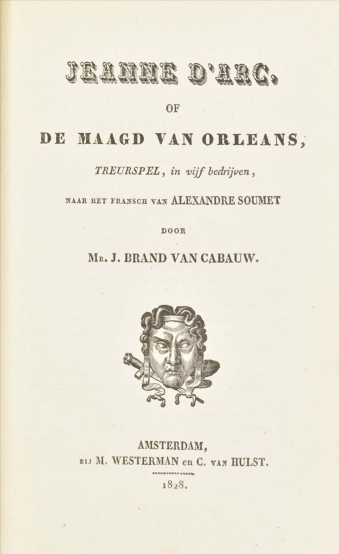 [Plays] Four volumes in Dutch: (1) (A.-F.) Quétant. De hoefsmit, blyspel; met zang - Image 4 of 10