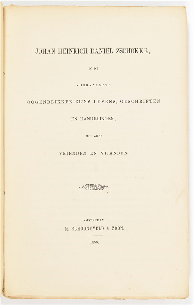 [Biographies] Twenty (rare) 18th-19th cent. titles: (1) J.C. de Jonge. Levensschets - Image 8 of 10