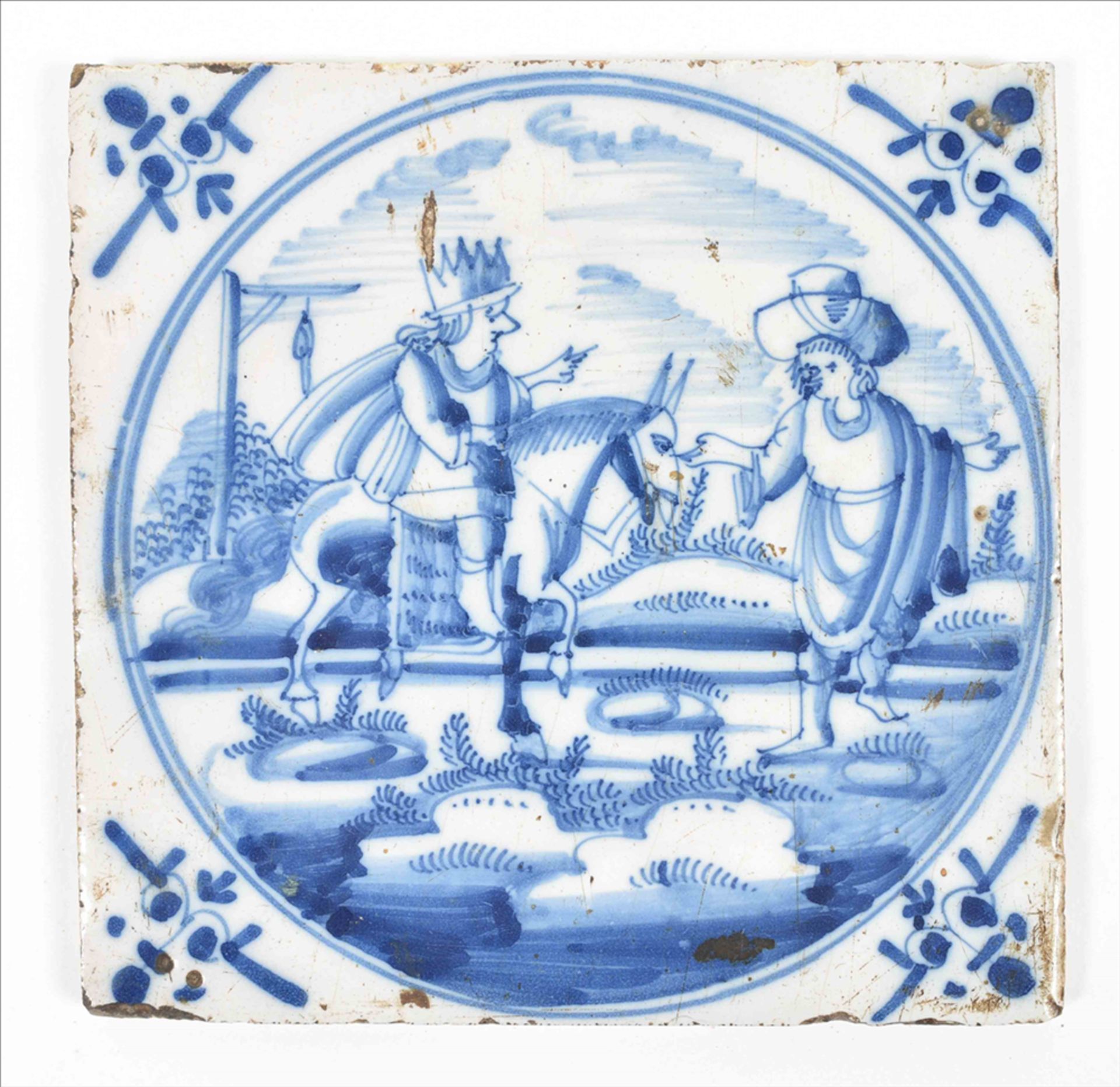Nine Dutch tiles with biblical scenes - Bild 4 aus 7