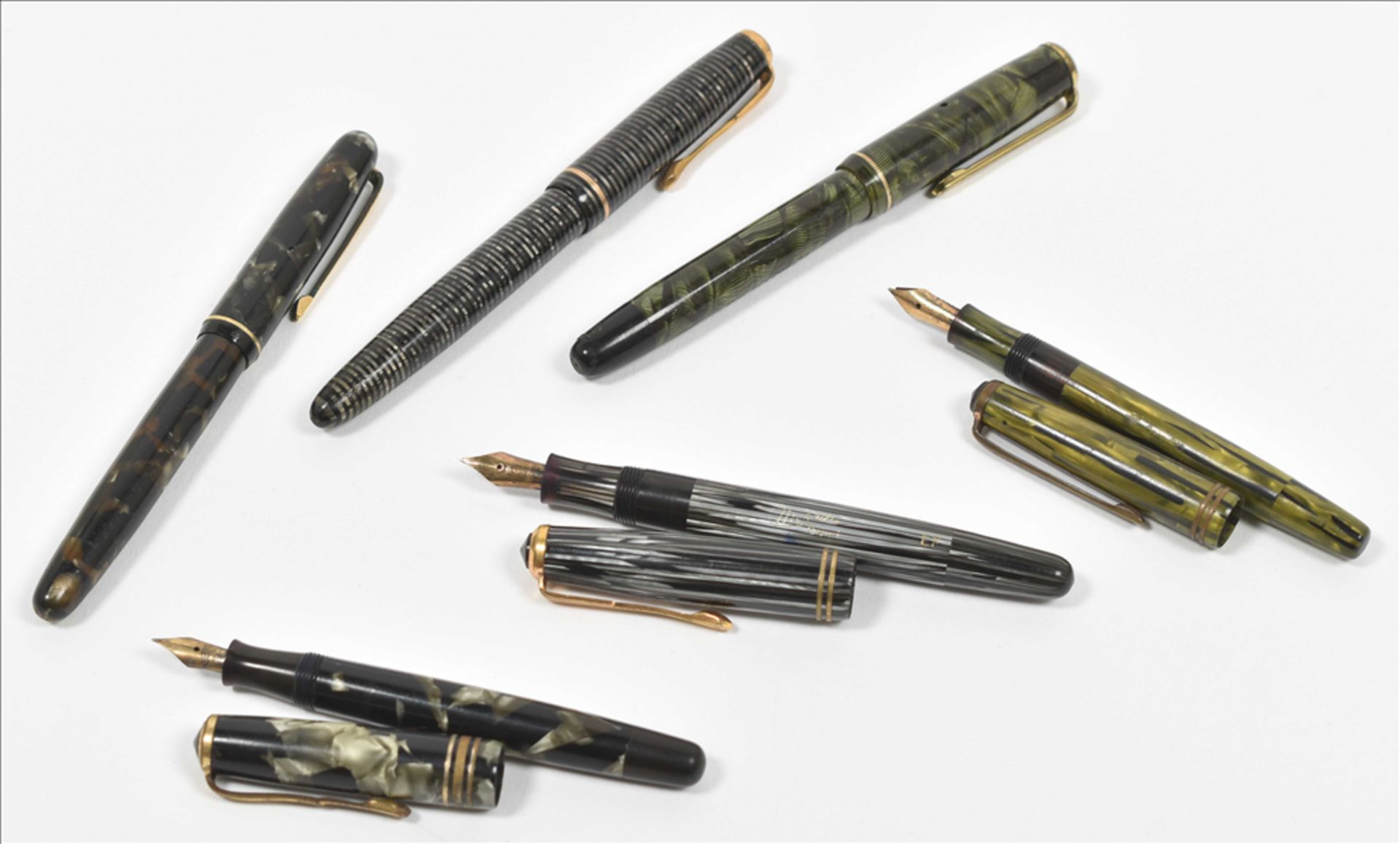 [Fountain pens] Collection of fountain pens with gold nibs - Image 2 of 8