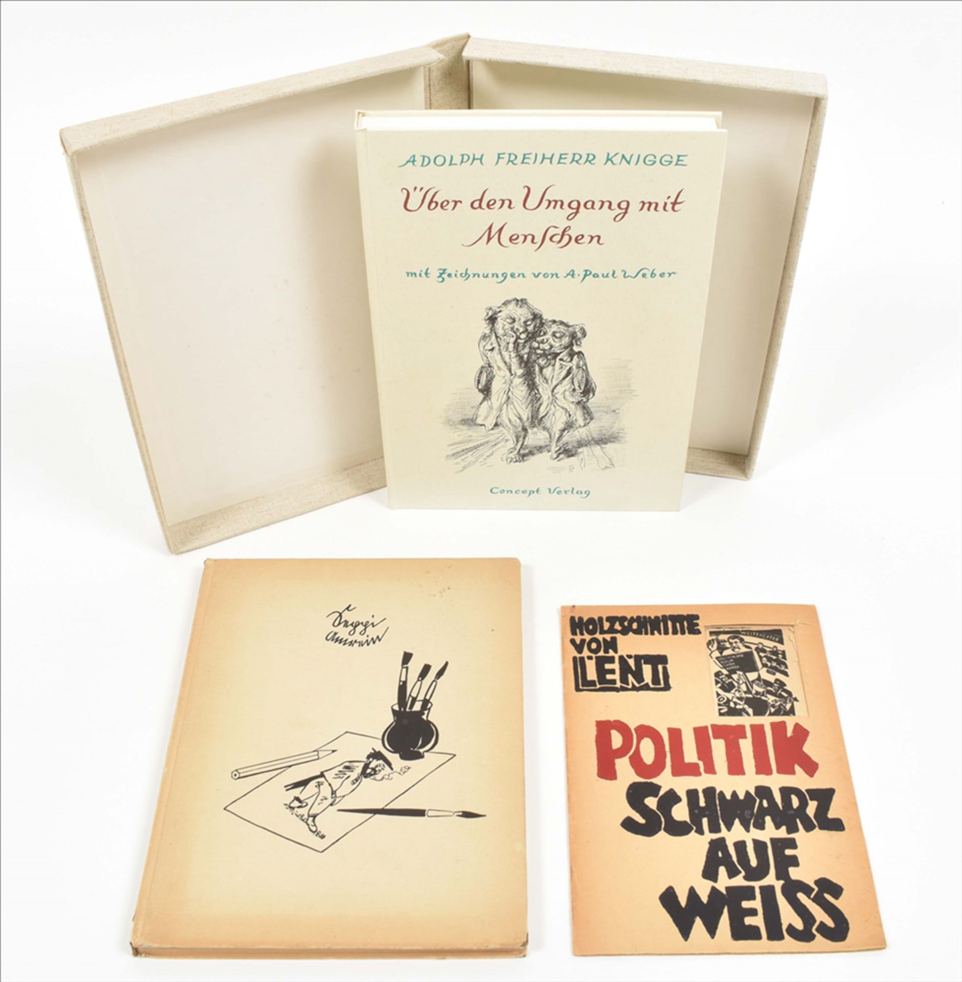 [Satire/Cartoons] Lot of twenty German military and political publications - Bild 5 aus 6