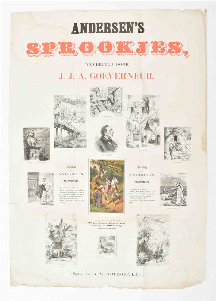 Three posters on works by J.J.A. Gouverneur: (1) "De dichtwerken van J.J.A. Gouverneur - Image 3 of 5