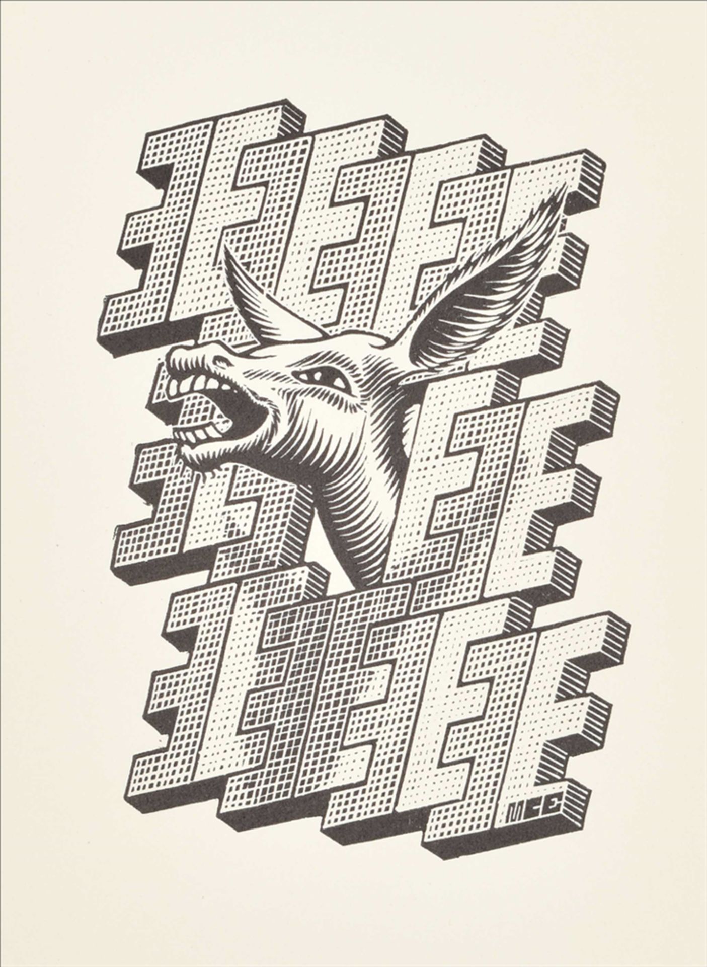 M.C. Escher (1898-1972). ABC de Grafische