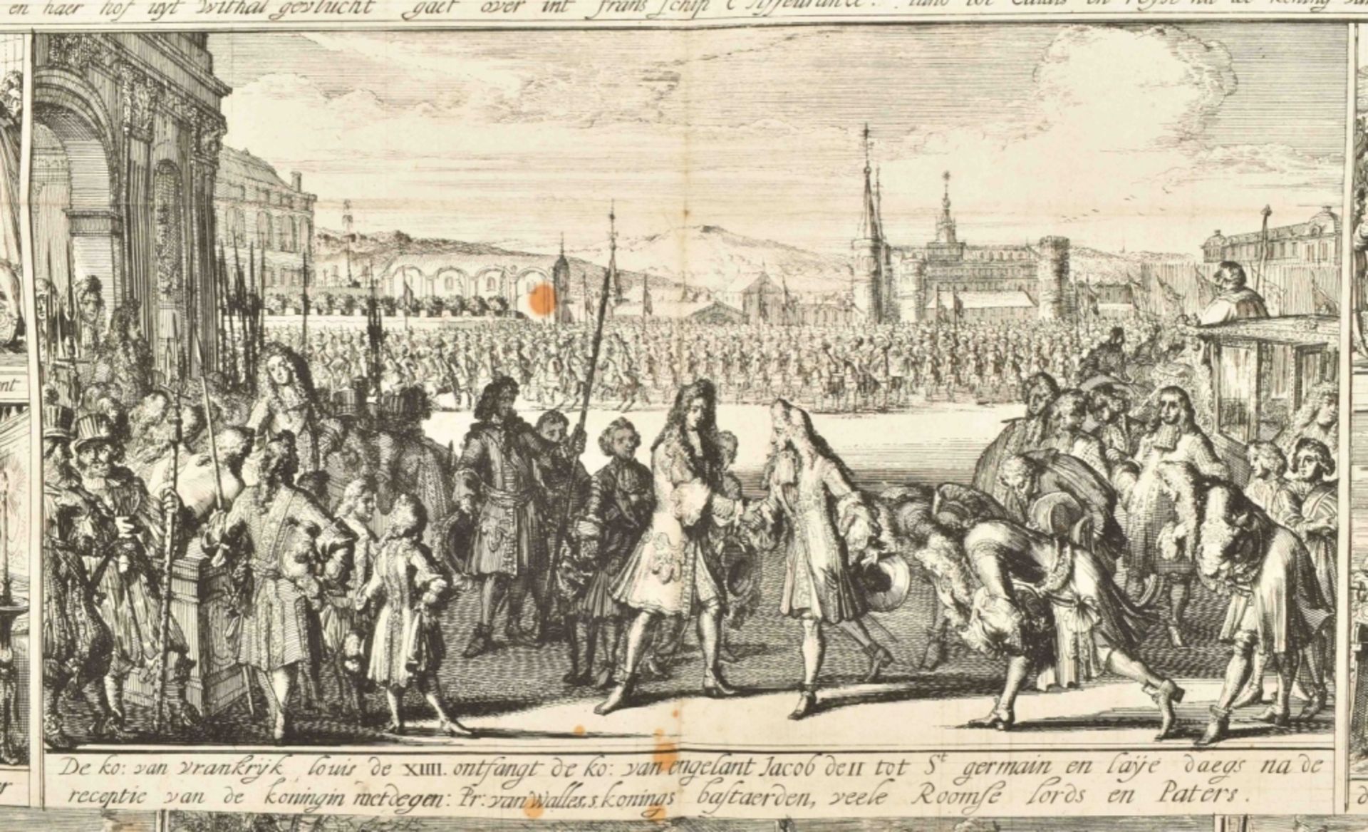 Romeyn de Hooghe (1645-1708). "Herstelling der waere godsdienst en grondwetten - Bild 4 aus 6