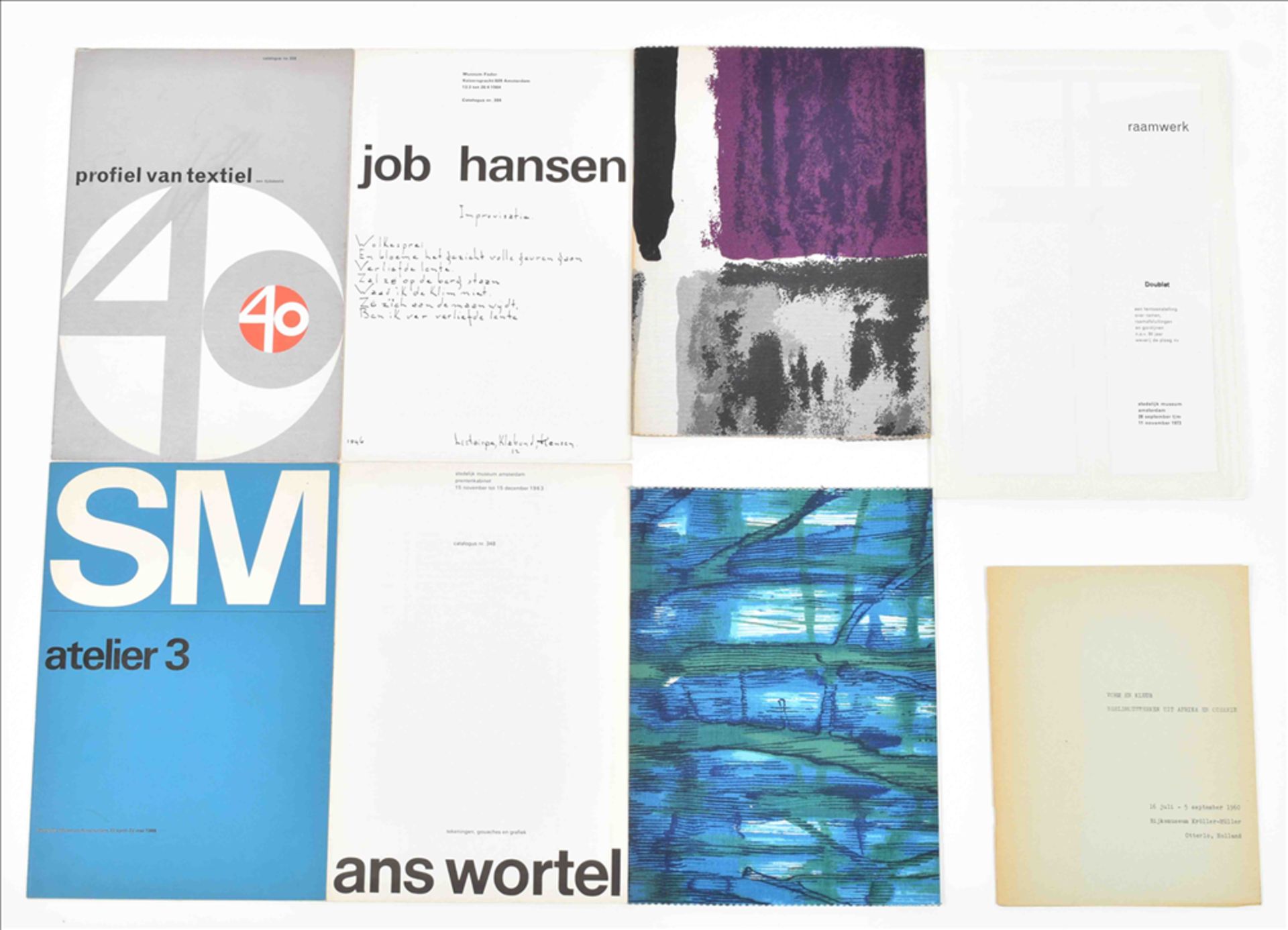 Lot of 42 Stedelijk Museum Catalogues - Image 4 of 10