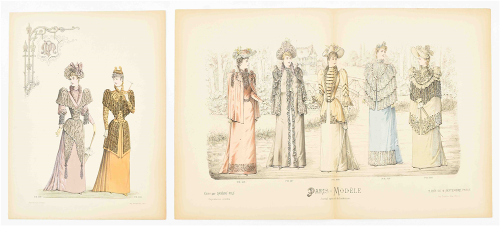 [Fashion and costume] Five numbers of periodicals issued by Daydou Fils - Image 2 of 3