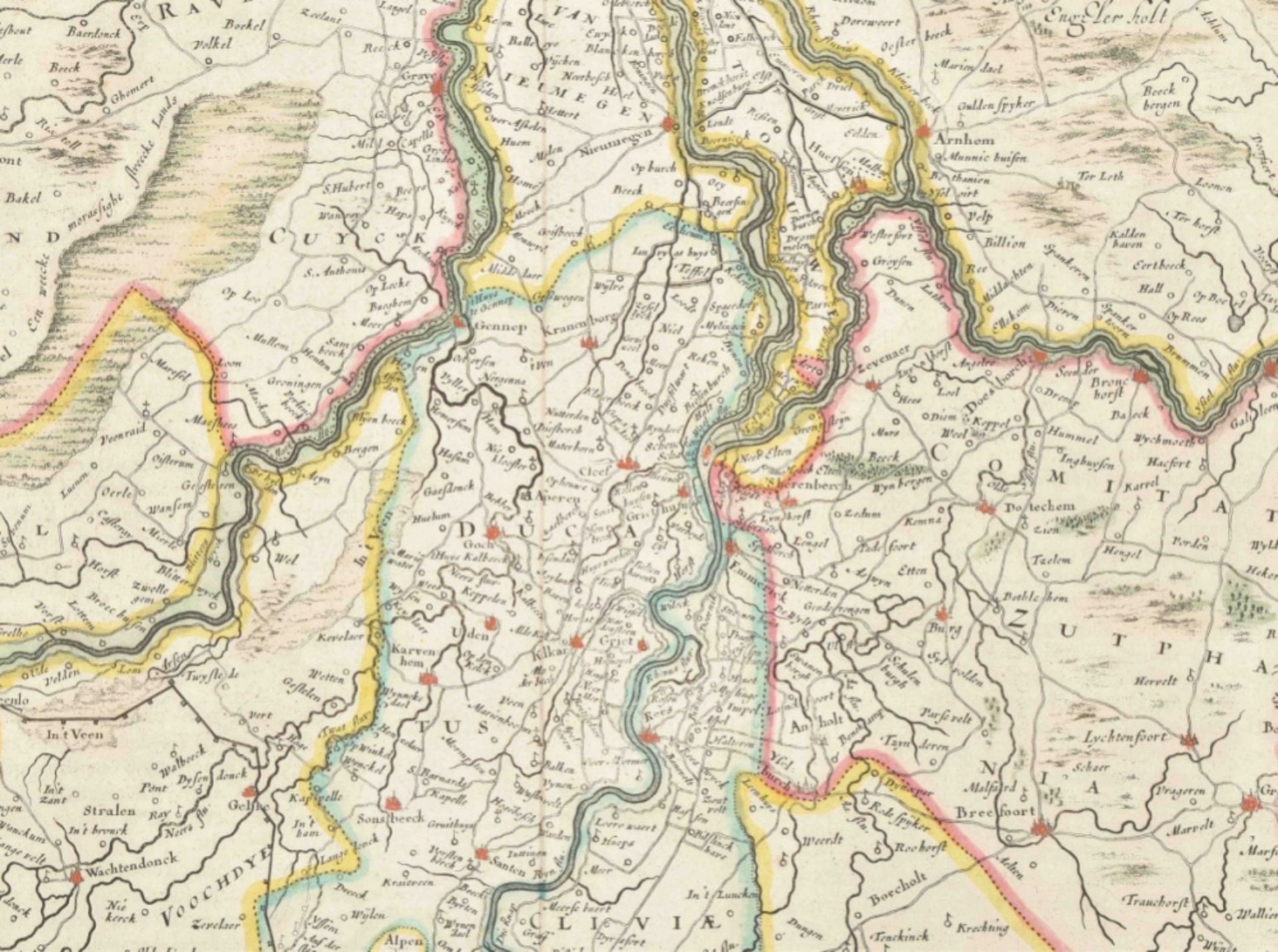 [Gelderland. Overijssel] Two maps - Image 6 of 8