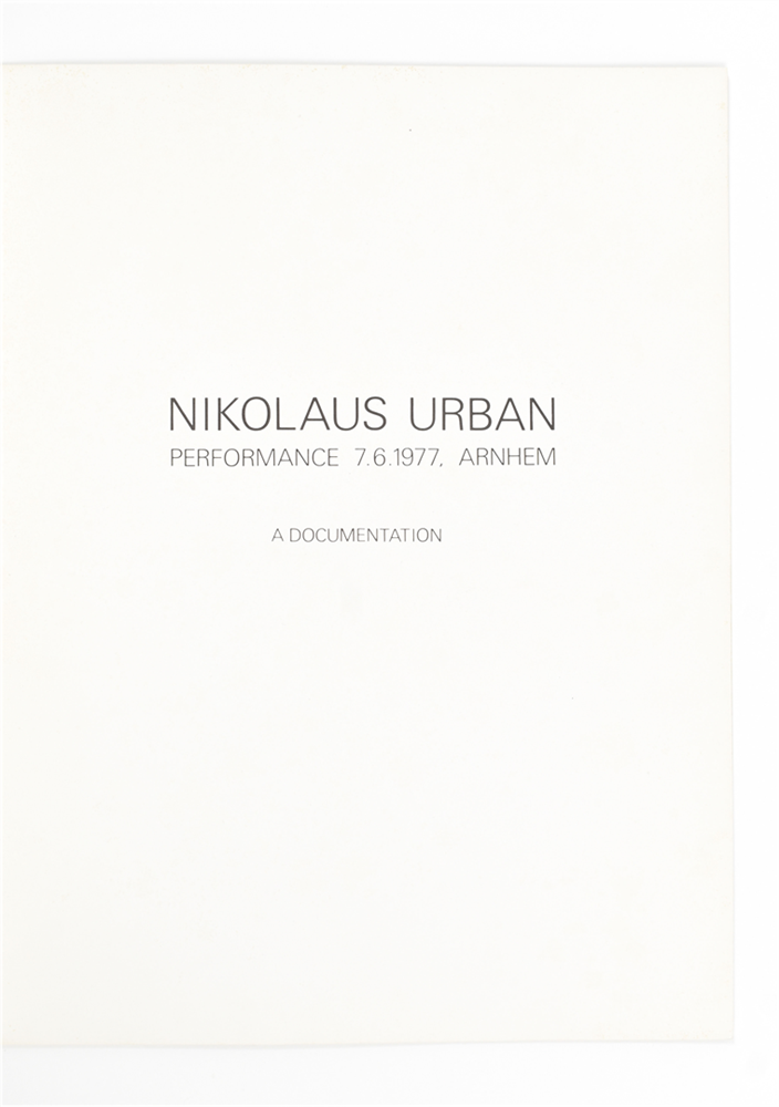 Artists' books and ephemera by John Liggins and Nikolaus Urban - Image 10 of 10