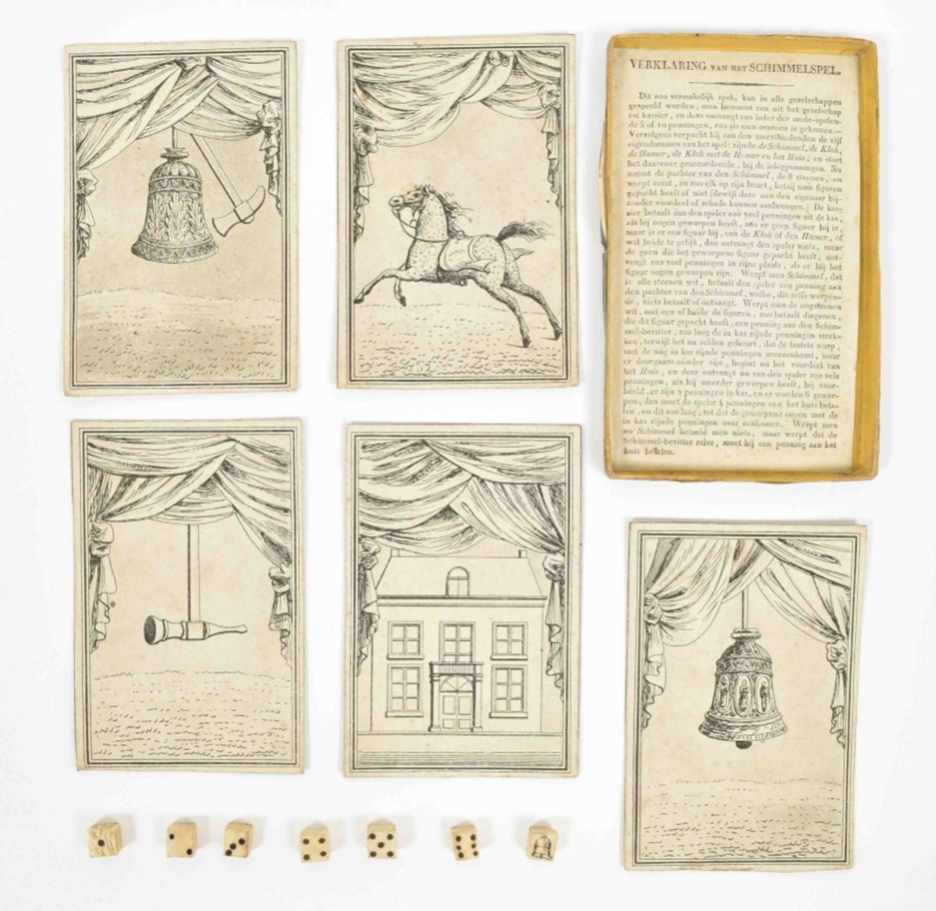 [Games] Collection of four 19th century Dutch games - Bild 4 aus 7