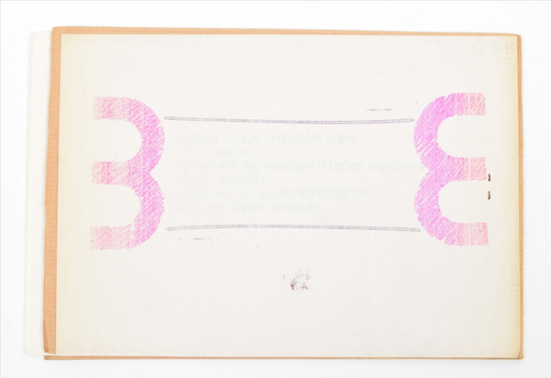 Ben Vautier, artists' books published by Reflection Press, Stuttgart, 1970 - Bild 8 aus 10