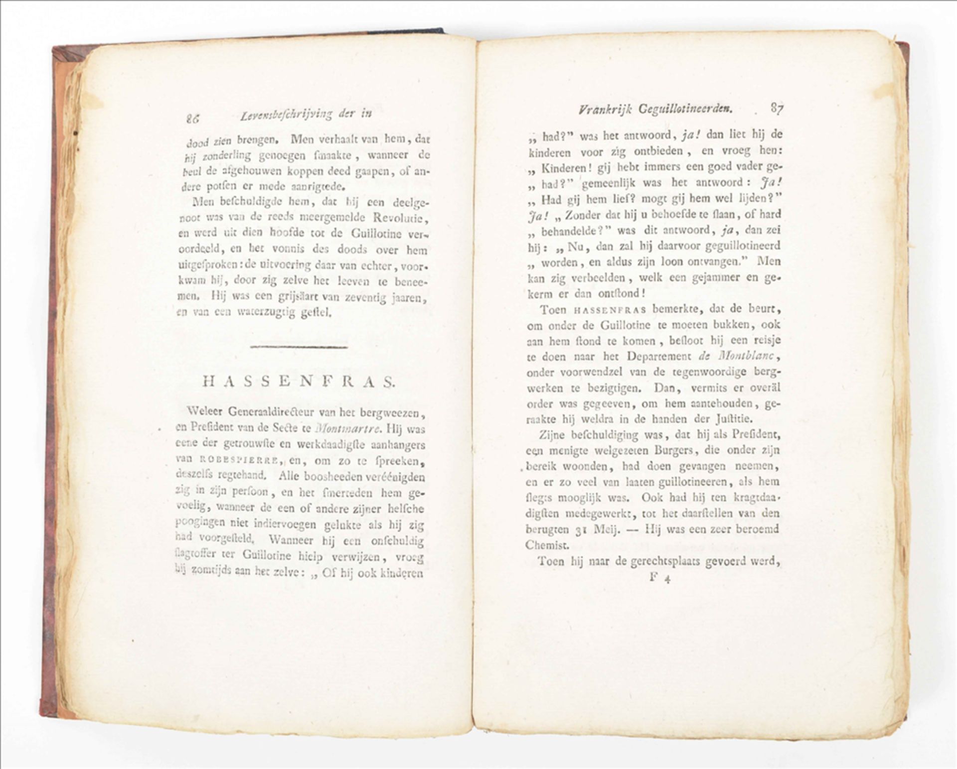 Levensbeschrijvingen van de voornaamste persoonen (...) in Vrankrijk, zijn geguillotineerd geworden - Image 5 of 5