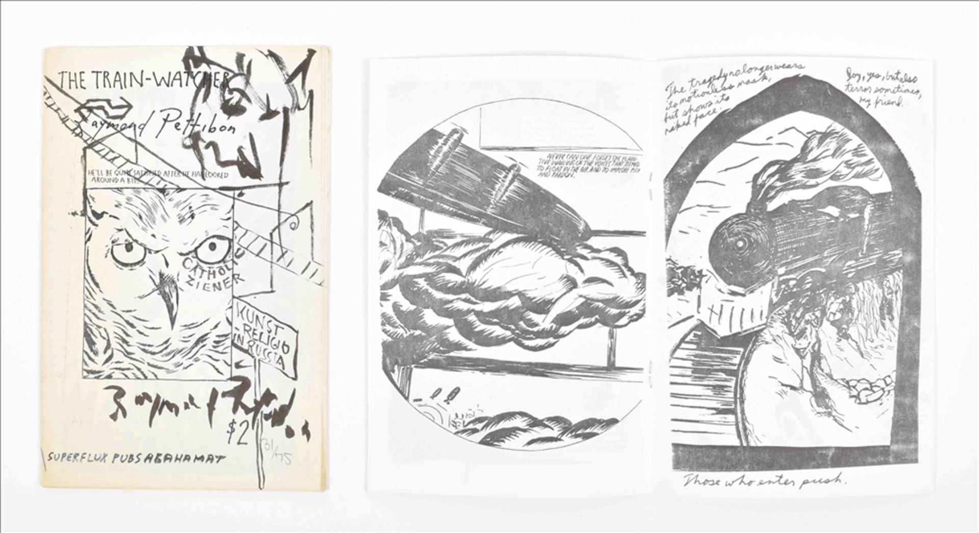 Raymond Pettibon, The Train Watcher and Up the Threshold - Bild 7 aus 10