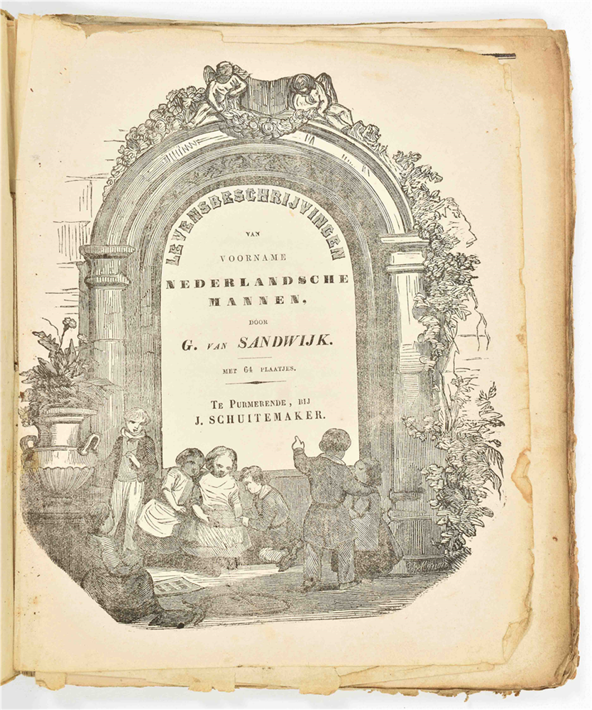 [Biographies] Twenty (rare) 18th-19th cent. titles: (1) J.C. de Jonge. Levensschets - Image 6 of 10