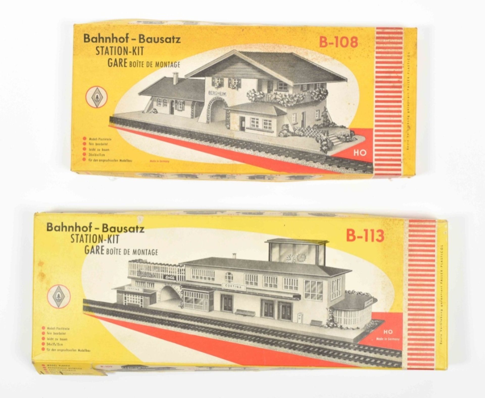 [Model trains] Collection of eighteen model train kits - Bild 4 aus 6