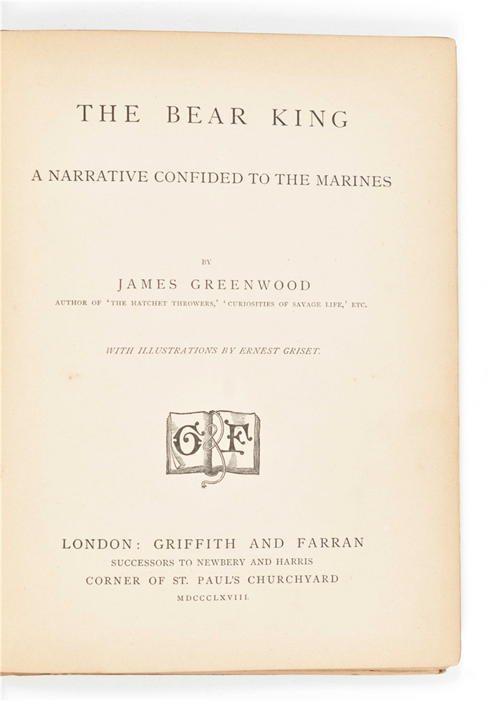 [English Children's books] Lot of fifteen: (1) James Greenwood. The Bear King - Image 5 of 6