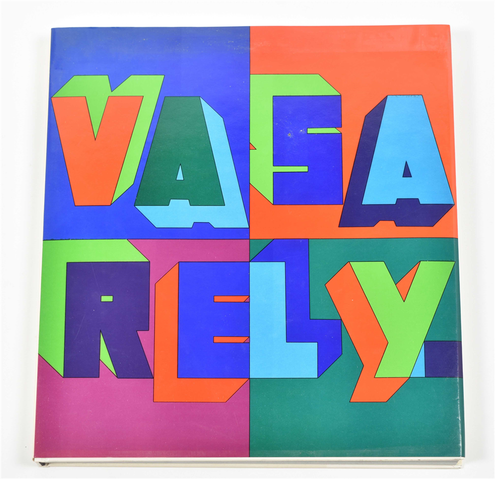 Eight works on Vasarely: (1) Vasarely, complete 4 volume set of Arts Plastiques du XXe Siècle - Image 9 of 9