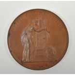 [House of Orange] Medal commemorating the death of Frederica