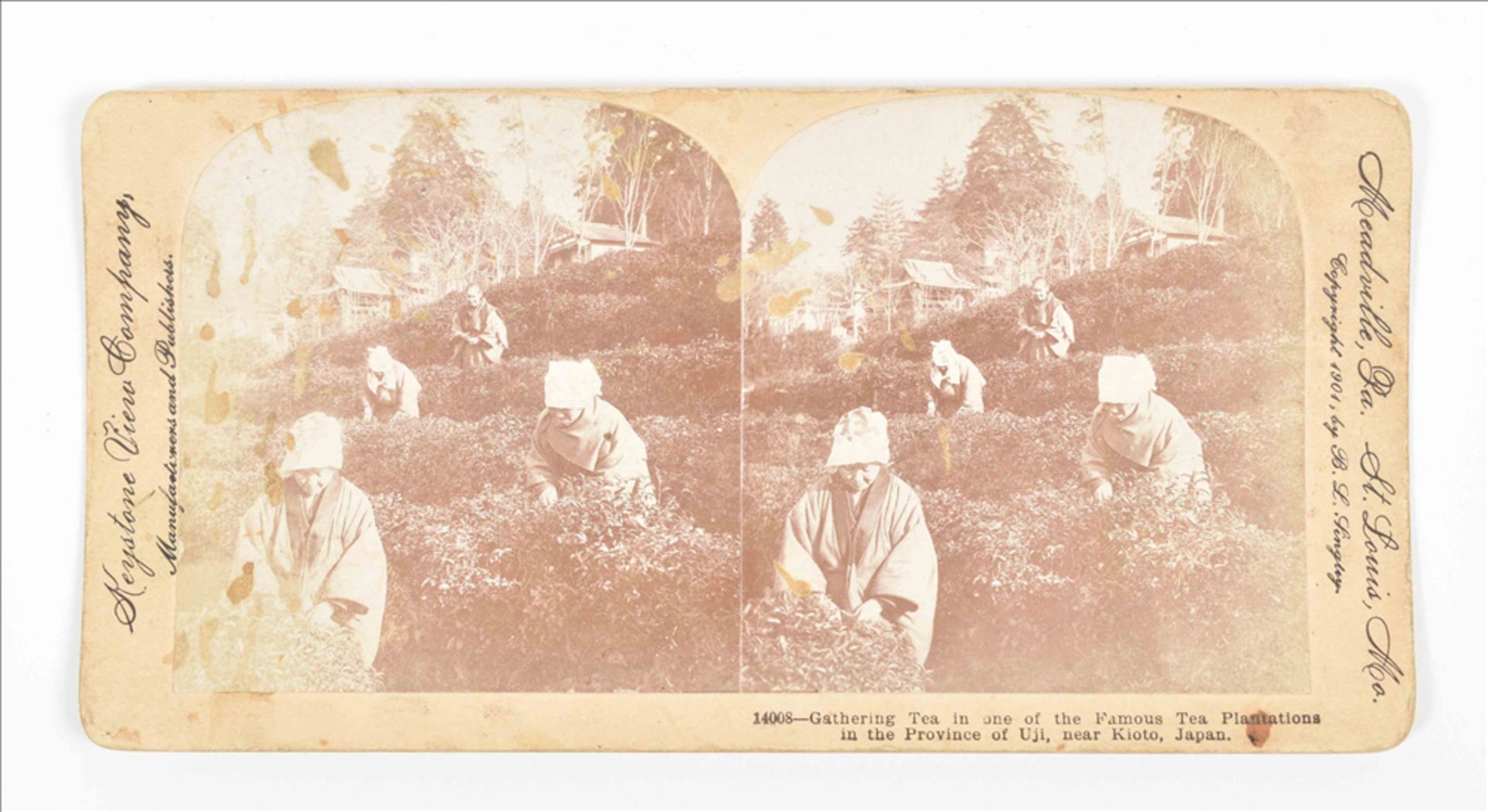 Stereoscope with approximately 250 stereograms - Image 8 of 10