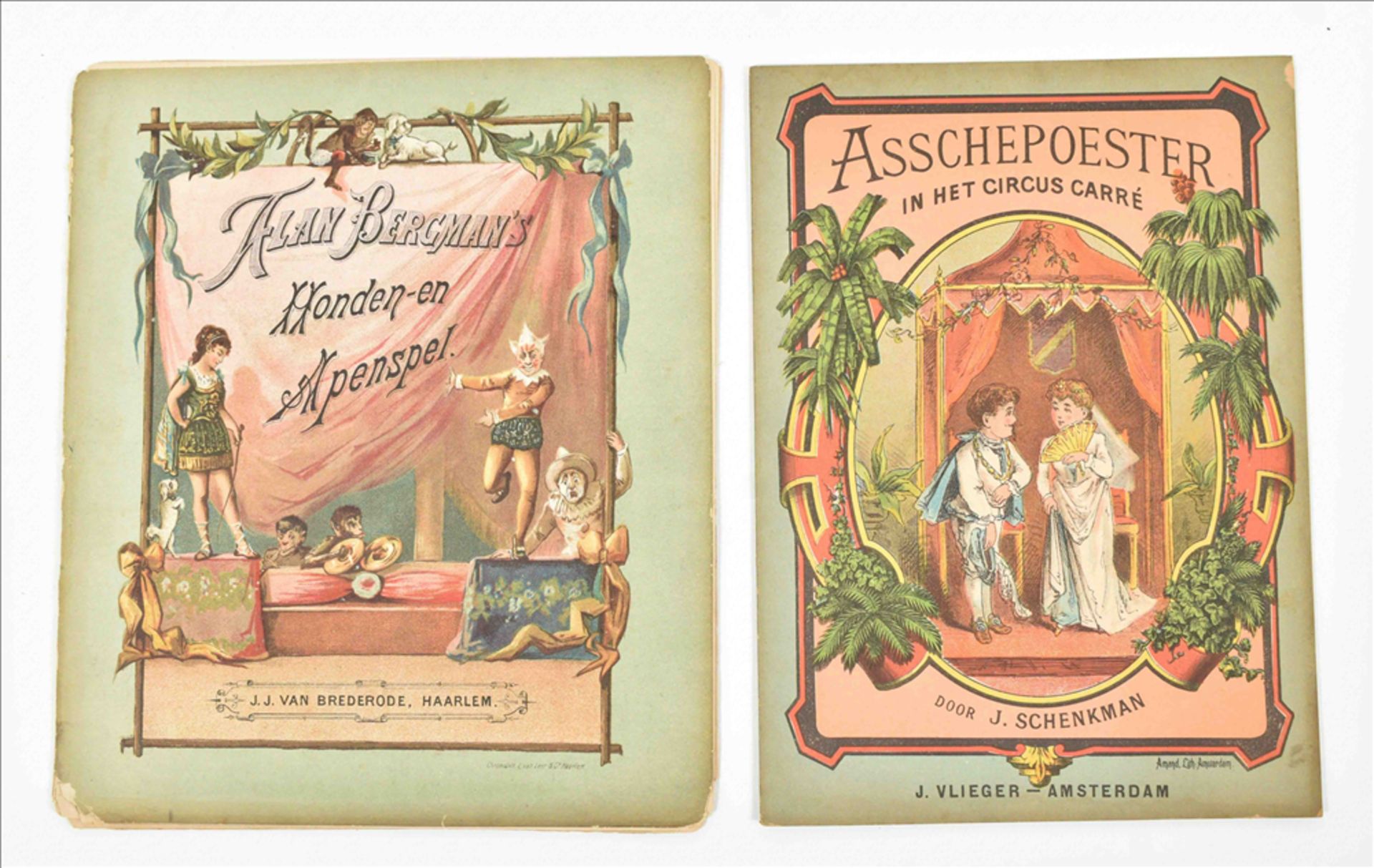 [Black interest] Fourteen late 19th century Dutch children's books: (1) Tien kleine nikkertjes - Image 13 of 16