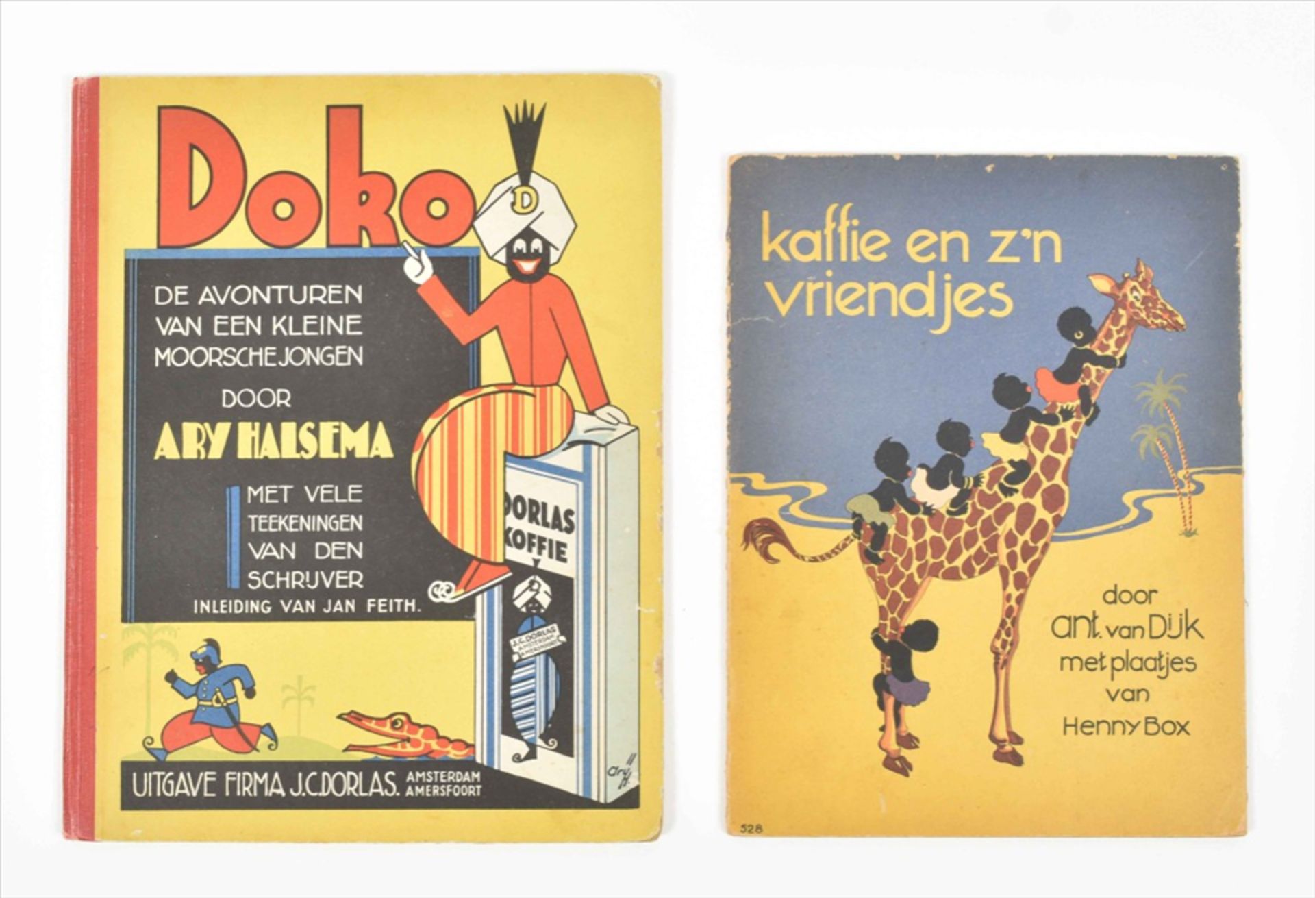 [Black interest. Shape books] Five early 20th century Dutch titles - Image 10 of 13